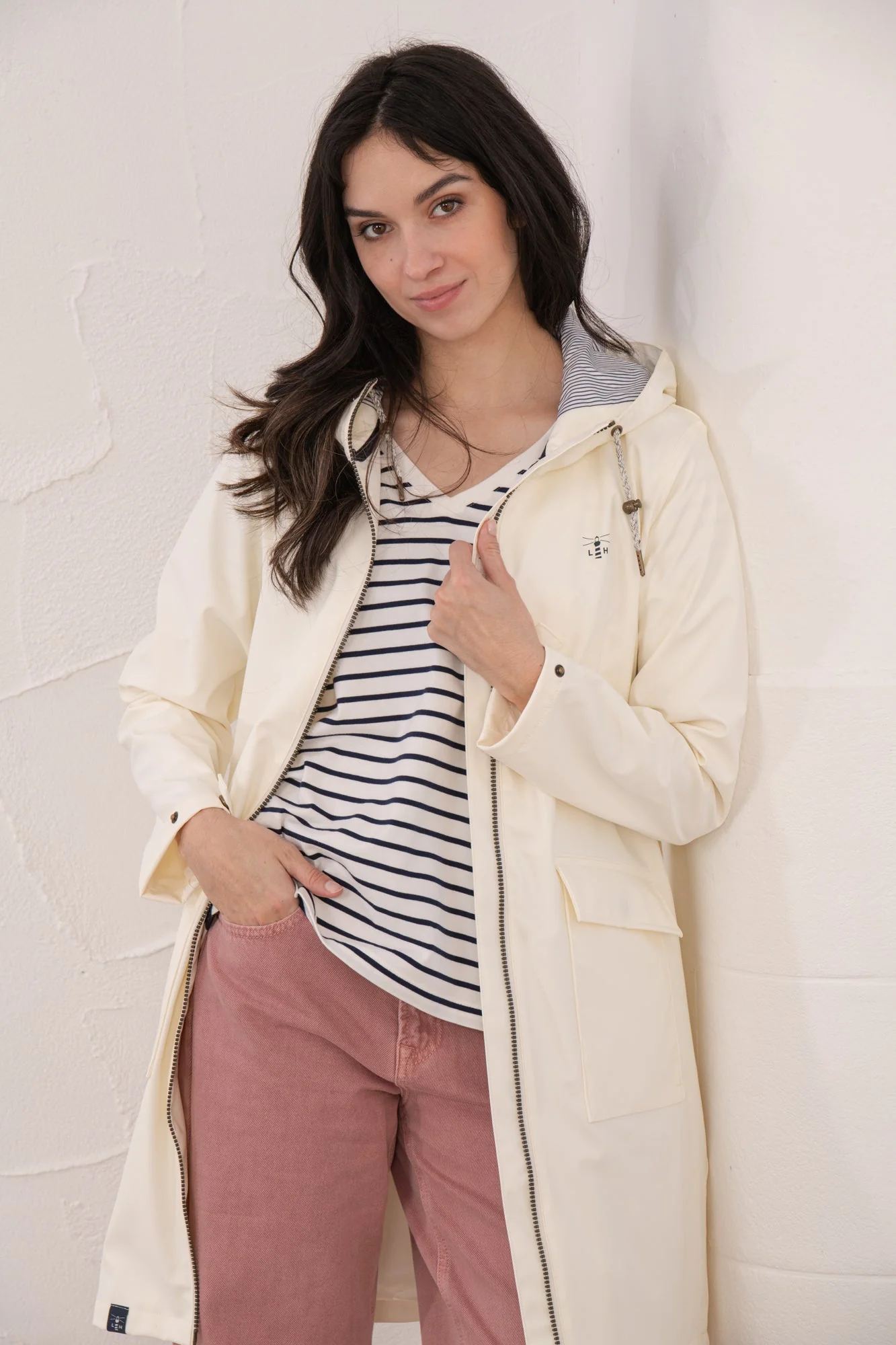 Lucy Long Jacket - Coconut - Image 4