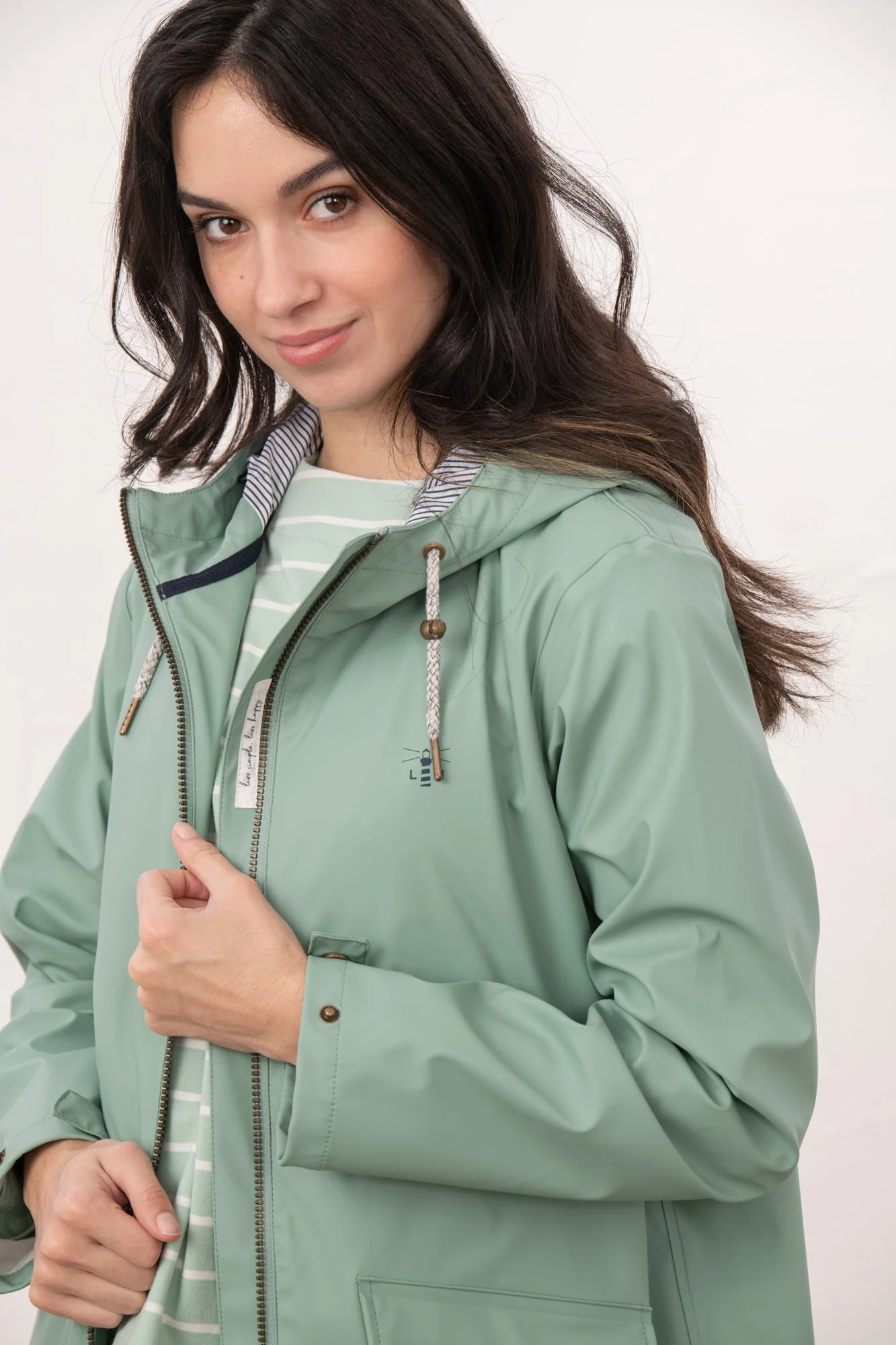 Lucy Long Jacket - Sage - Image 4