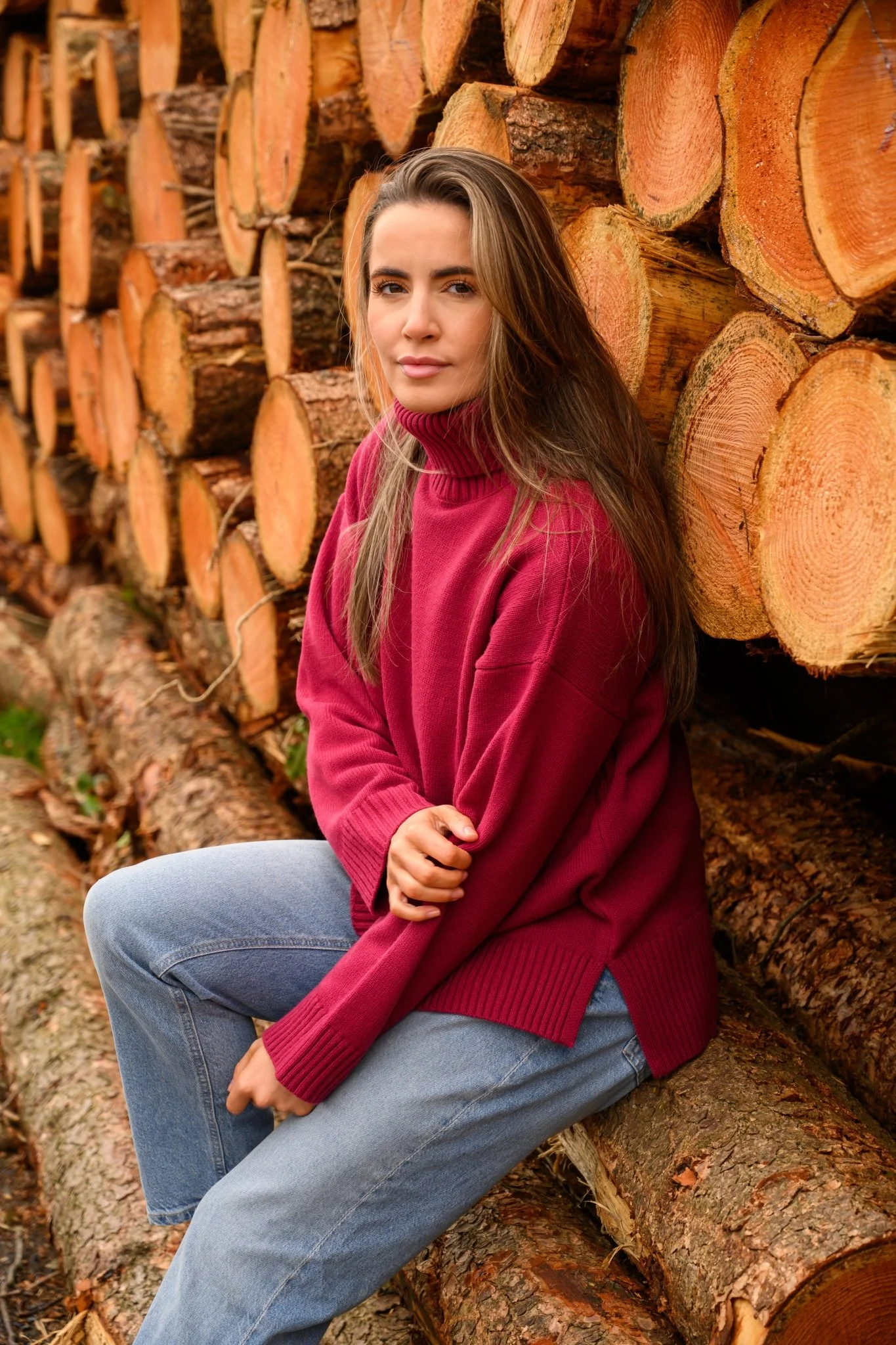 Luisa Jumper - Berry - Image 10