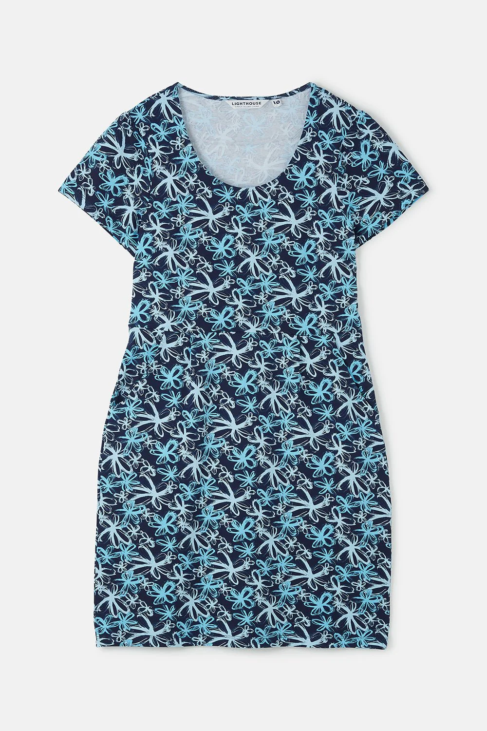 Lydia Dress - Navy Floral - Image 7