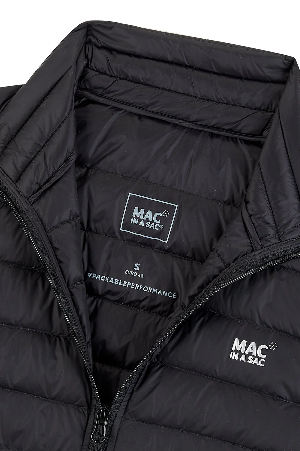 Alpine Mens Down Gilet - Jet Black - Image 8