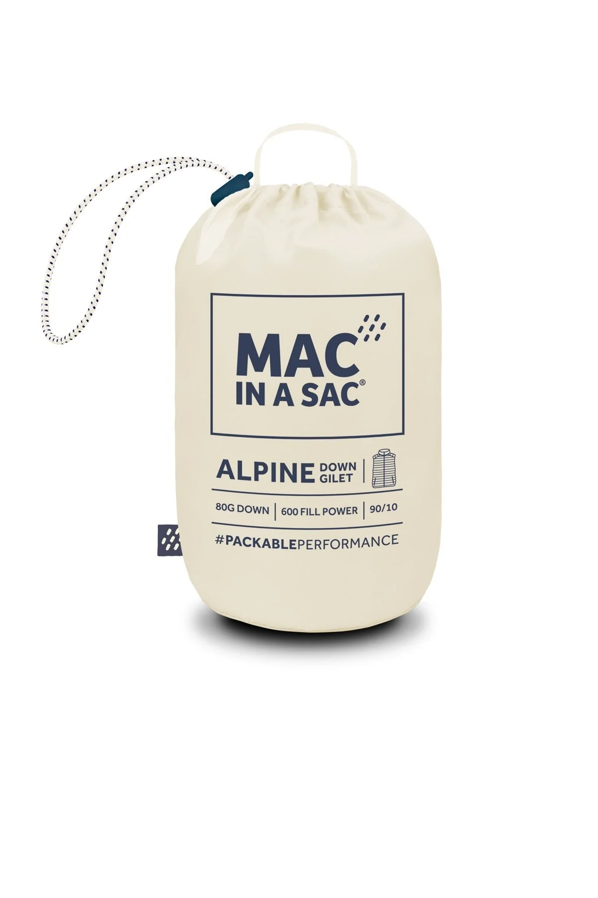Alpine Down Gilet - Ivory - Image 12