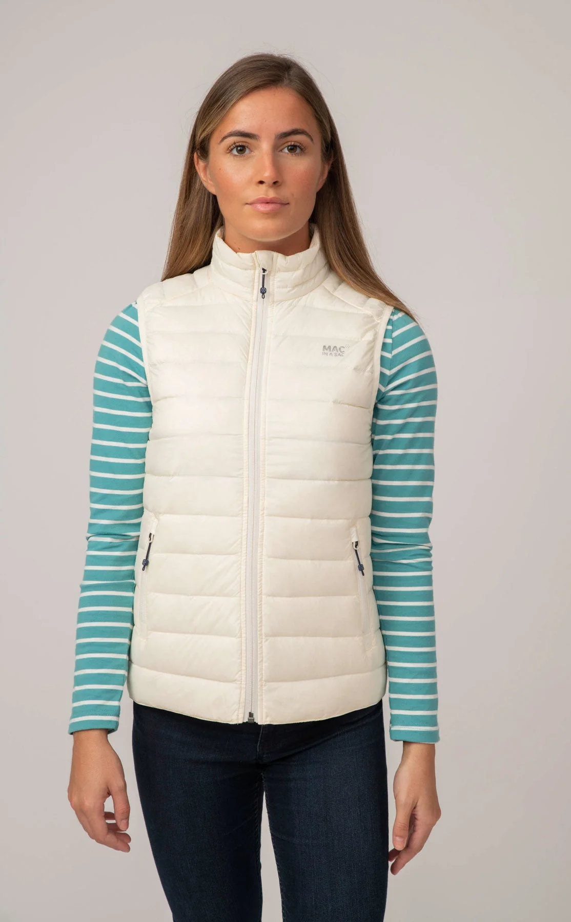 Alpine Down Gilet - Ivory - Image 4