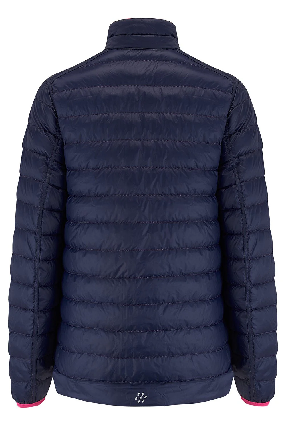 Polar II Womens Down Jacket - Fuchsia Navy - Image 12