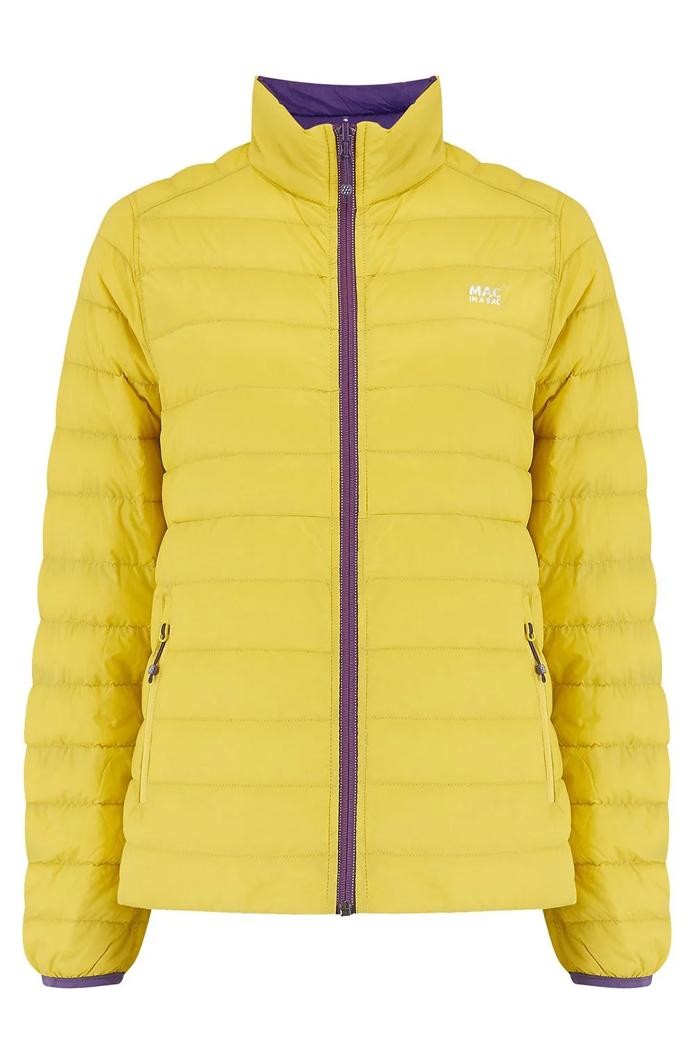 Polar II Womens Down Jacket - Yellow Grape - Image 12