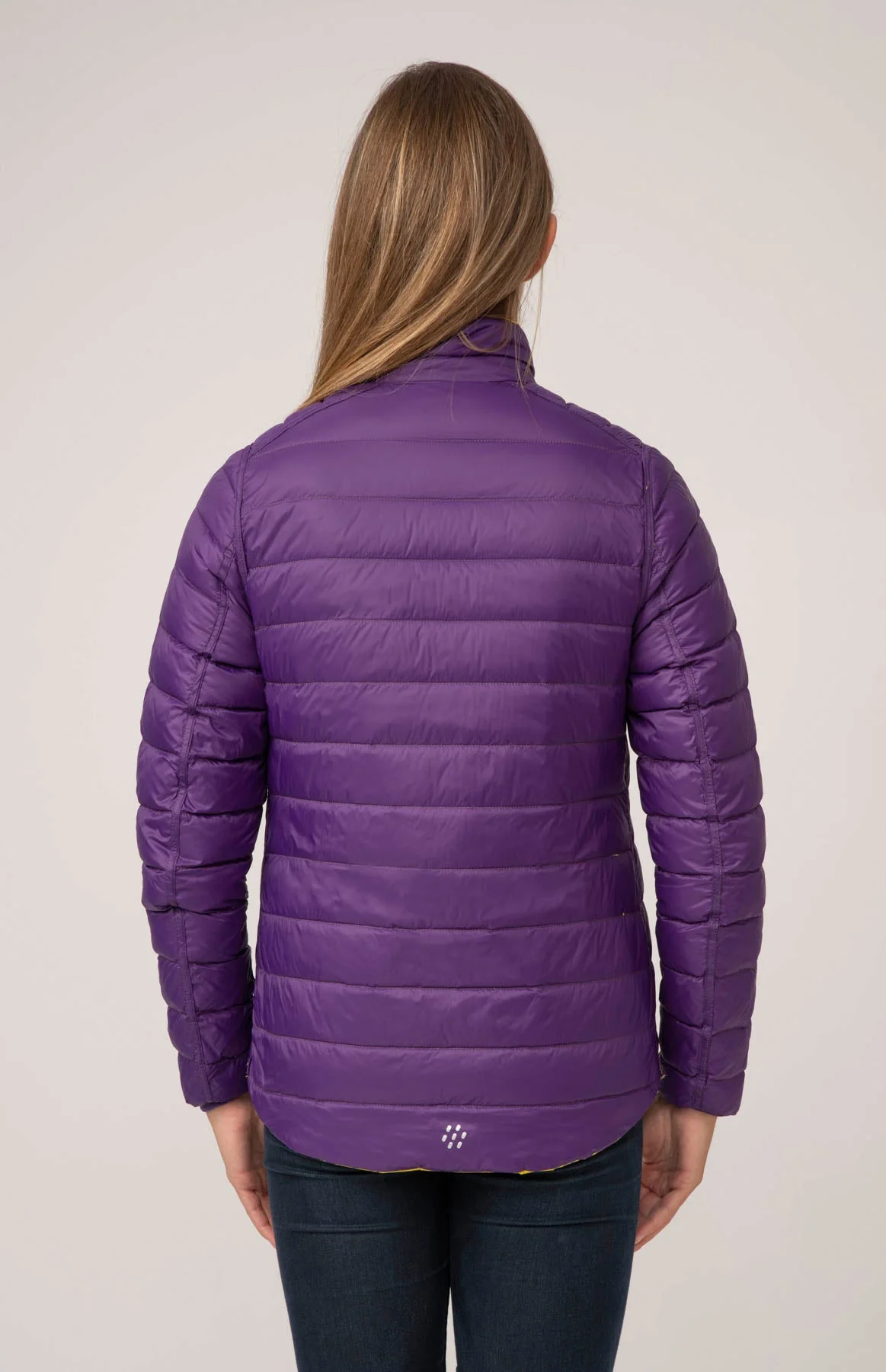 Polar II Womens Down Jacket - Yellow Grape - Image 9