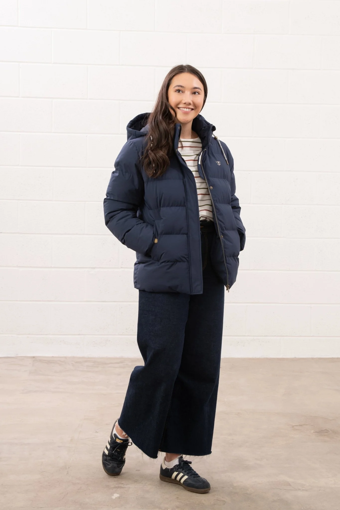 Margot Coat - Navy - Image 7