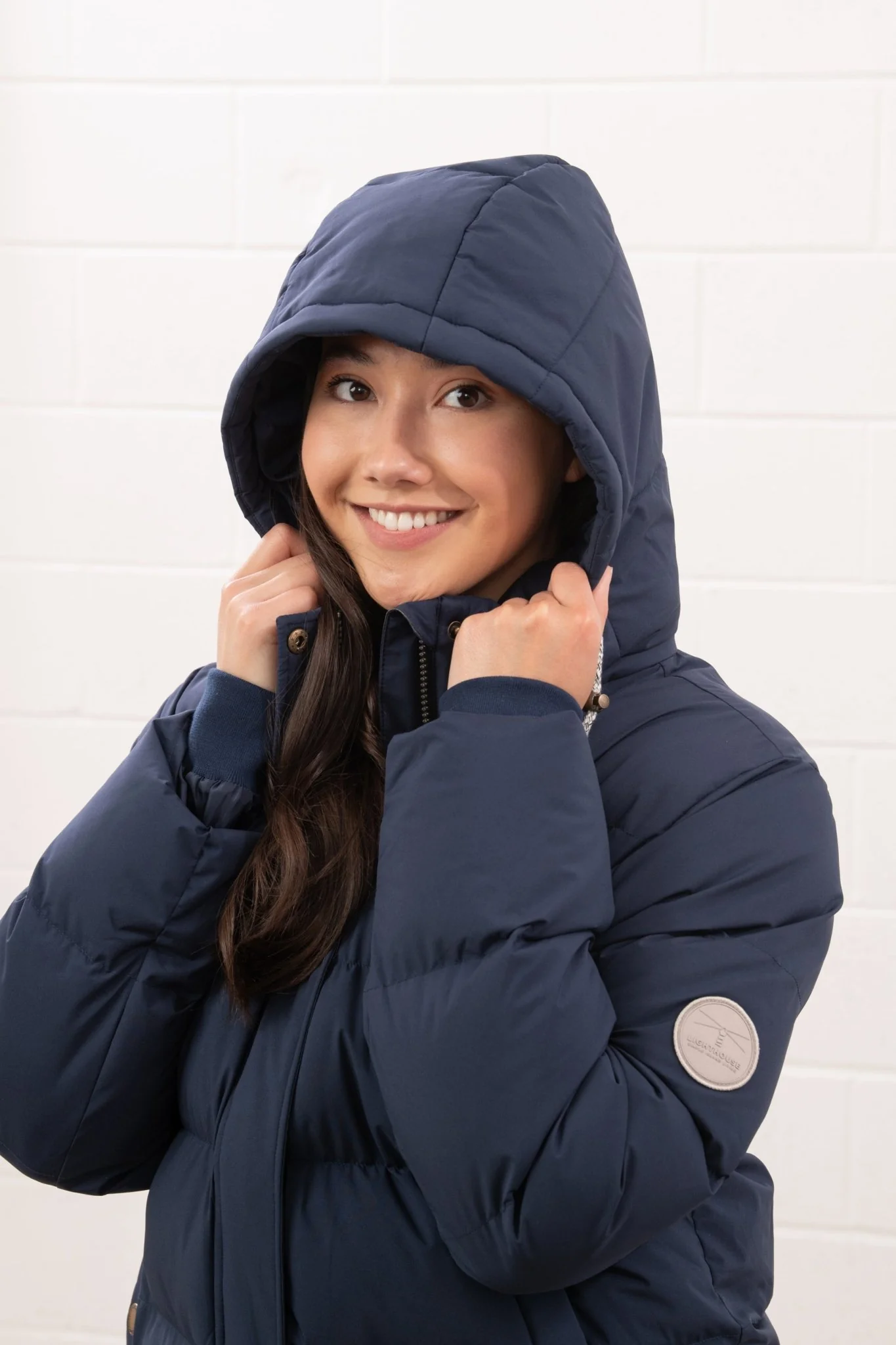 Margot Coat - Navy - Image 8