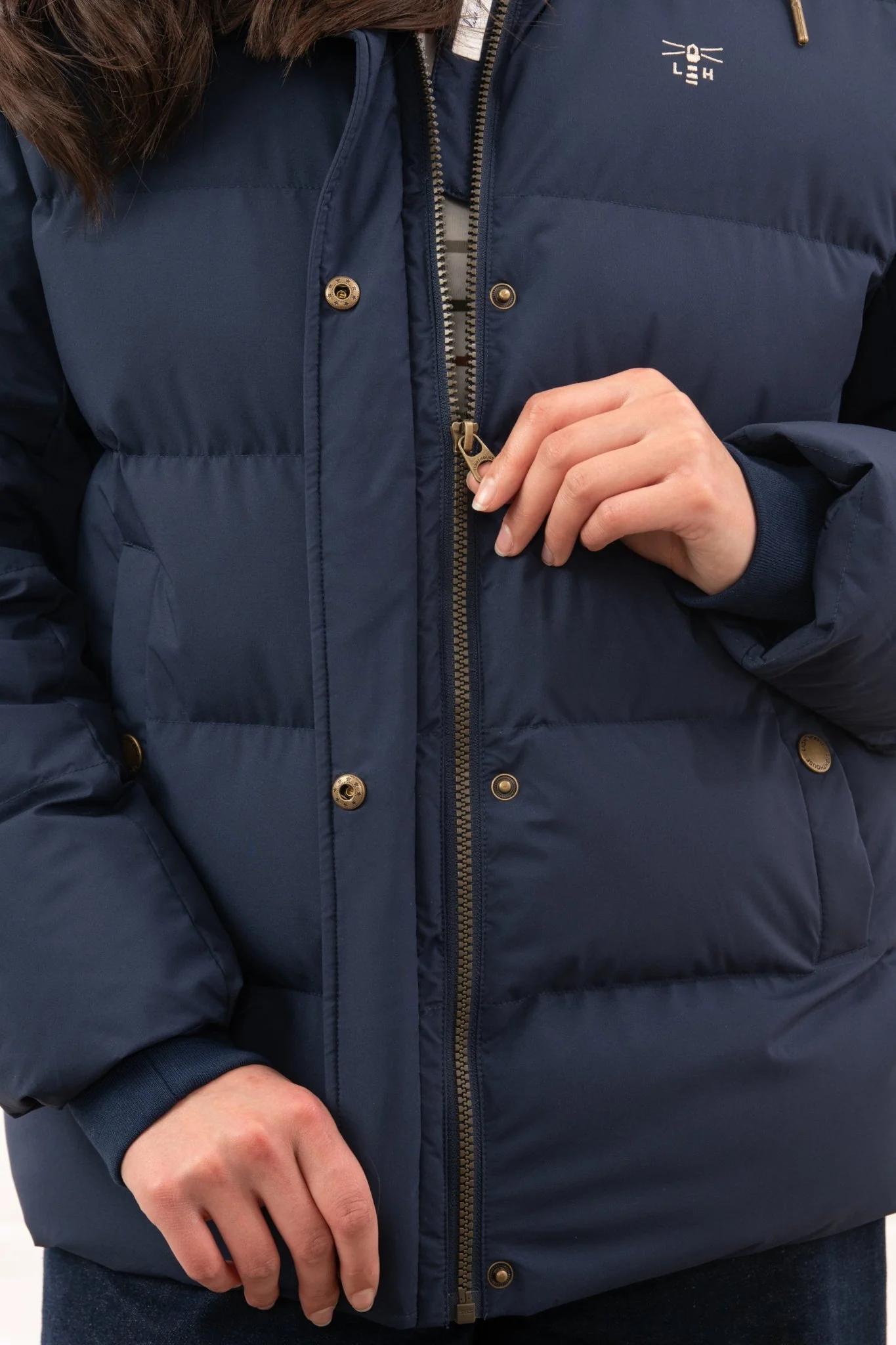 Margot Coat - Navy - Image 9