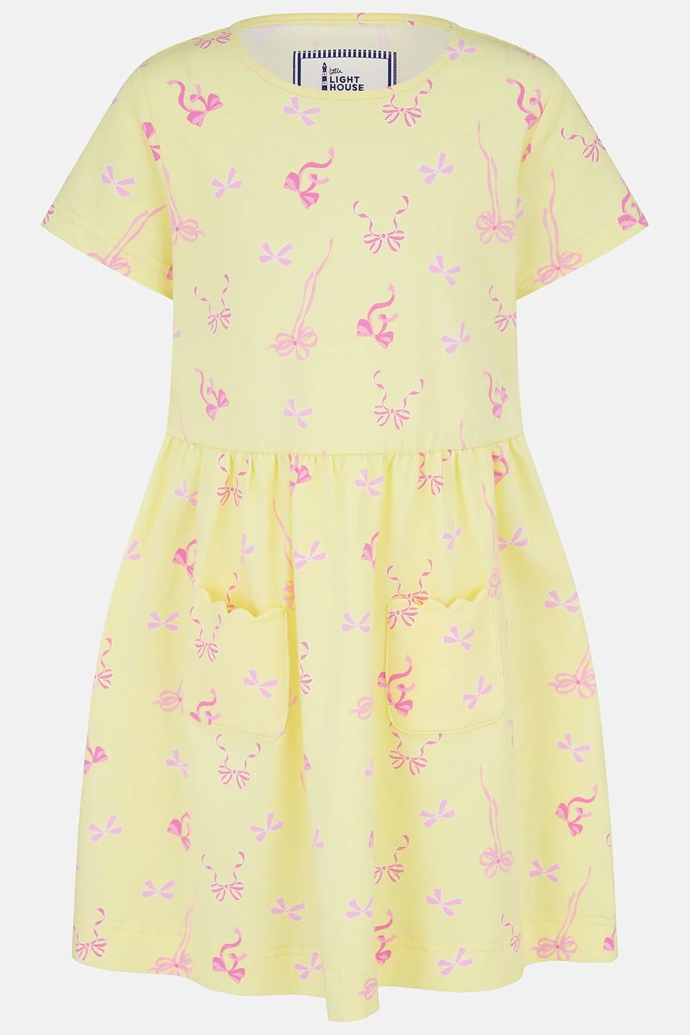 Marnie Dress - Lemon Bow - Image 2