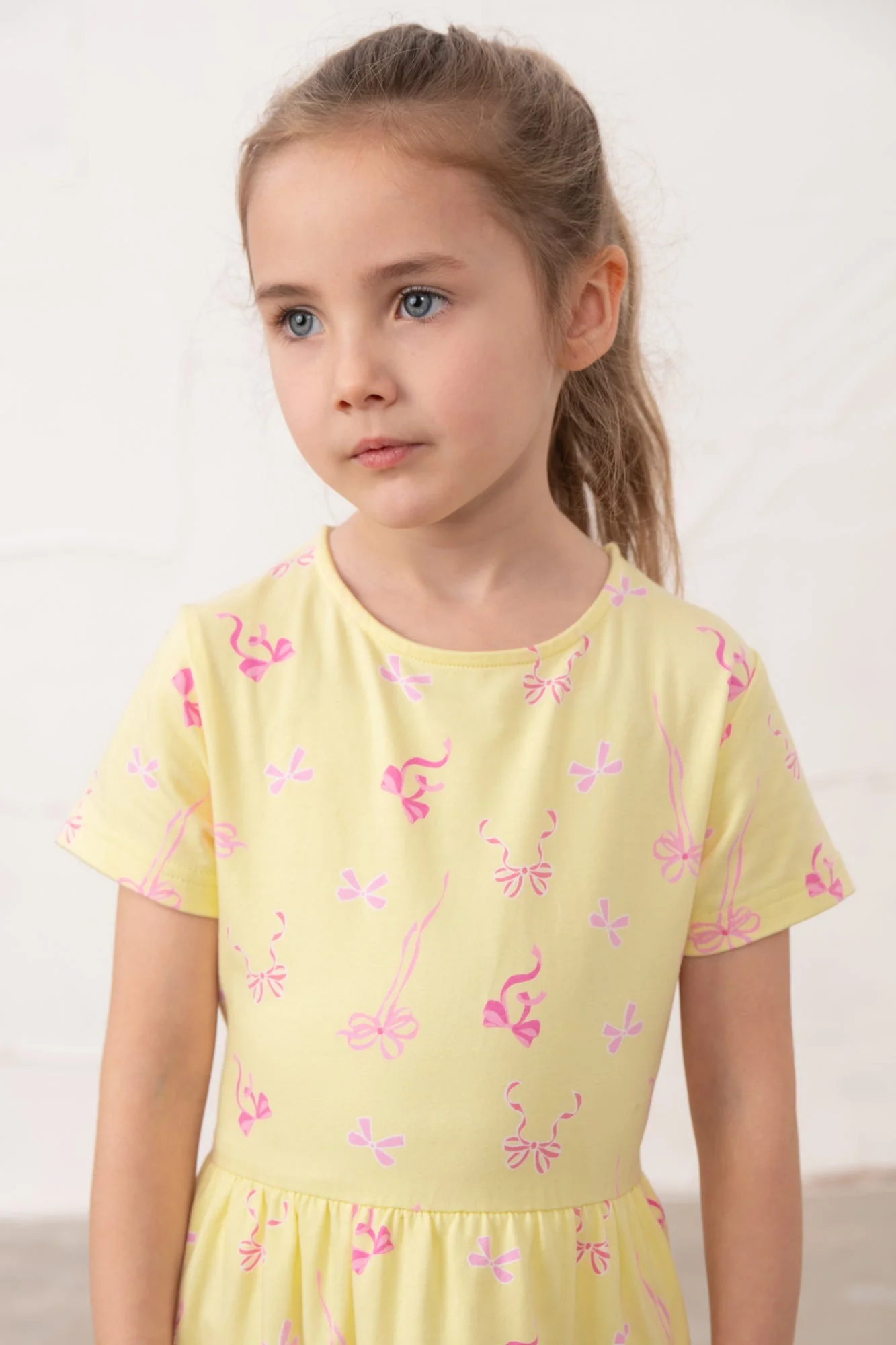 Marnie Dress - Lemon Bow - Image 3