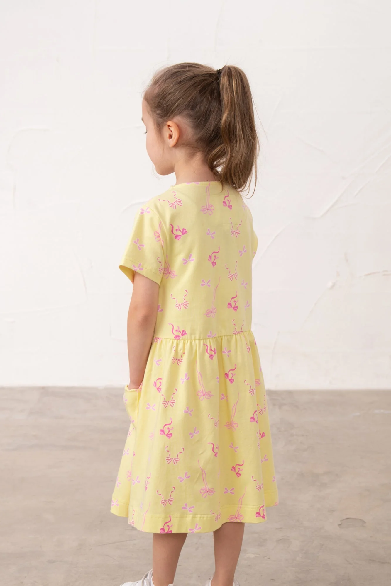 Marnie Dress - Lemon Bow - Image 6