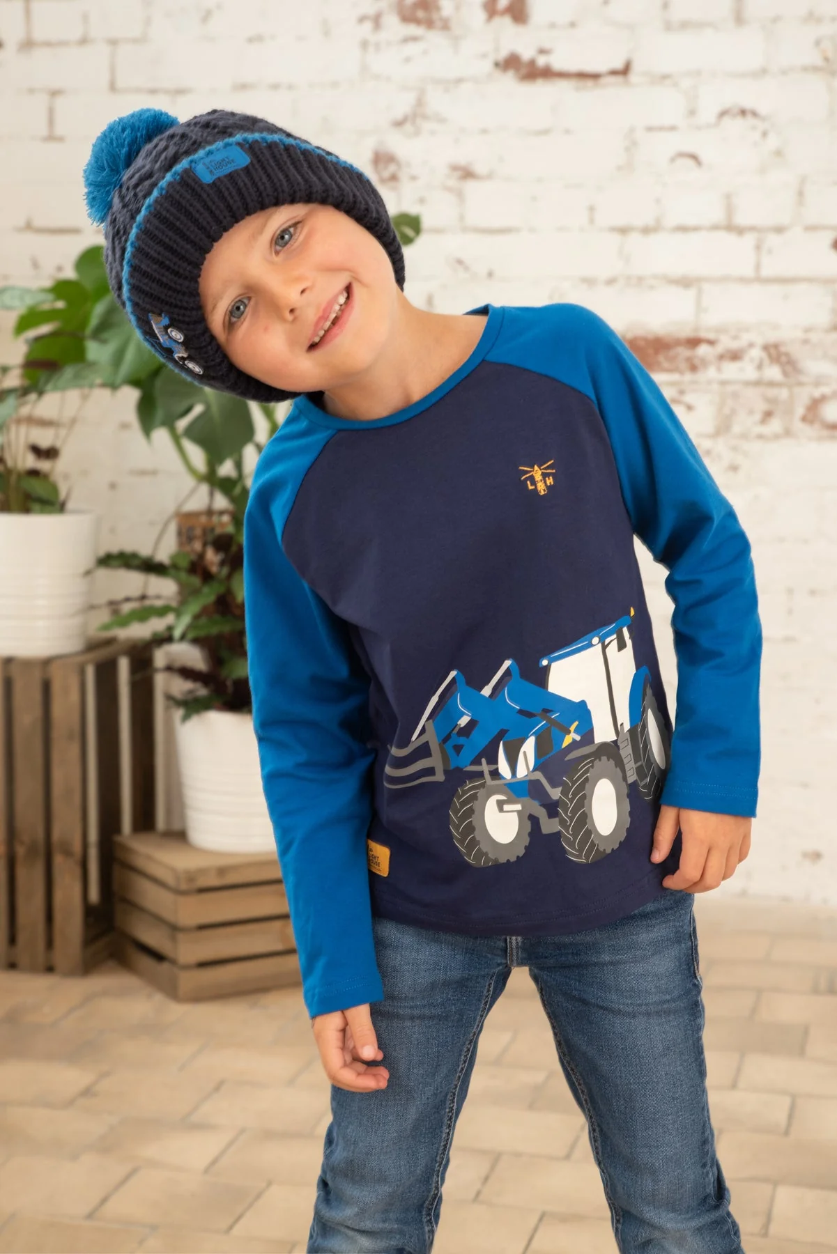 Mason Top - Blue Front Loader - Image 5