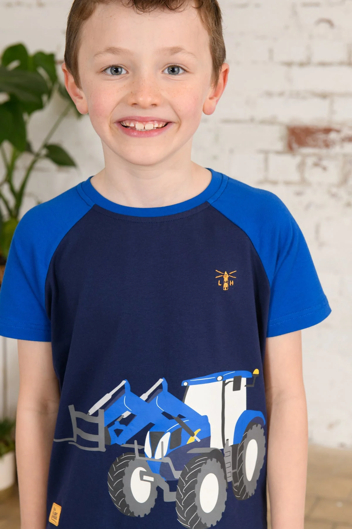 Mason Tee Shirt - Blue Front Loader - Image 3