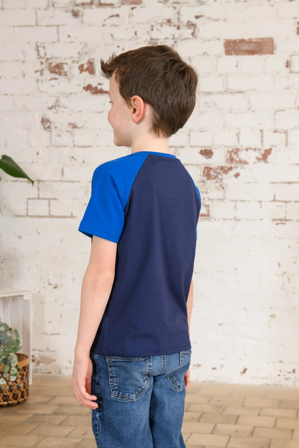 Mason Tee Shirt - Blue Front Loader - Image 4