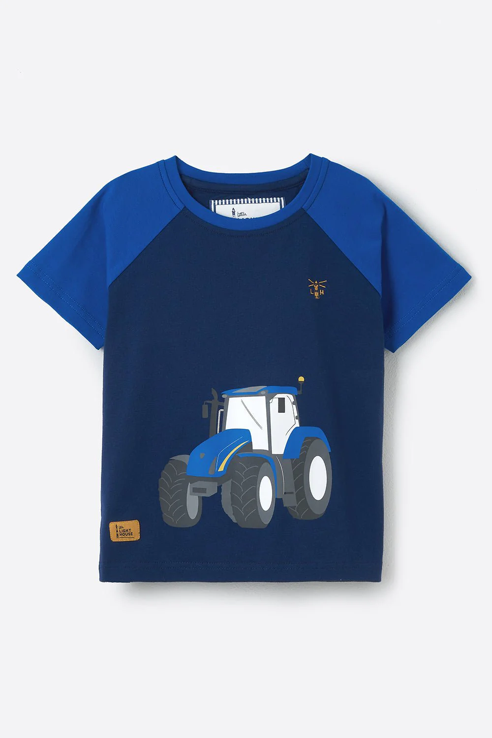 Mason Tee Shirt - Blue Tractor - Image 2