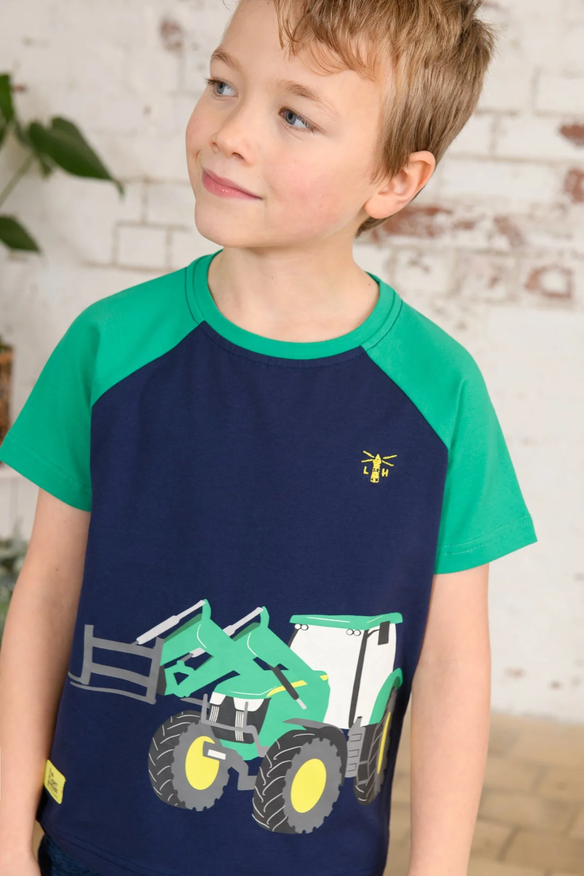Mason Tee Shirt - Green Front Loader - Image 3