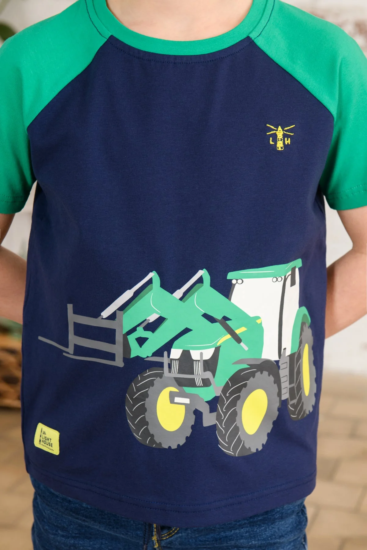 Mason Tee Shirt - Green Front Loader - Image 6