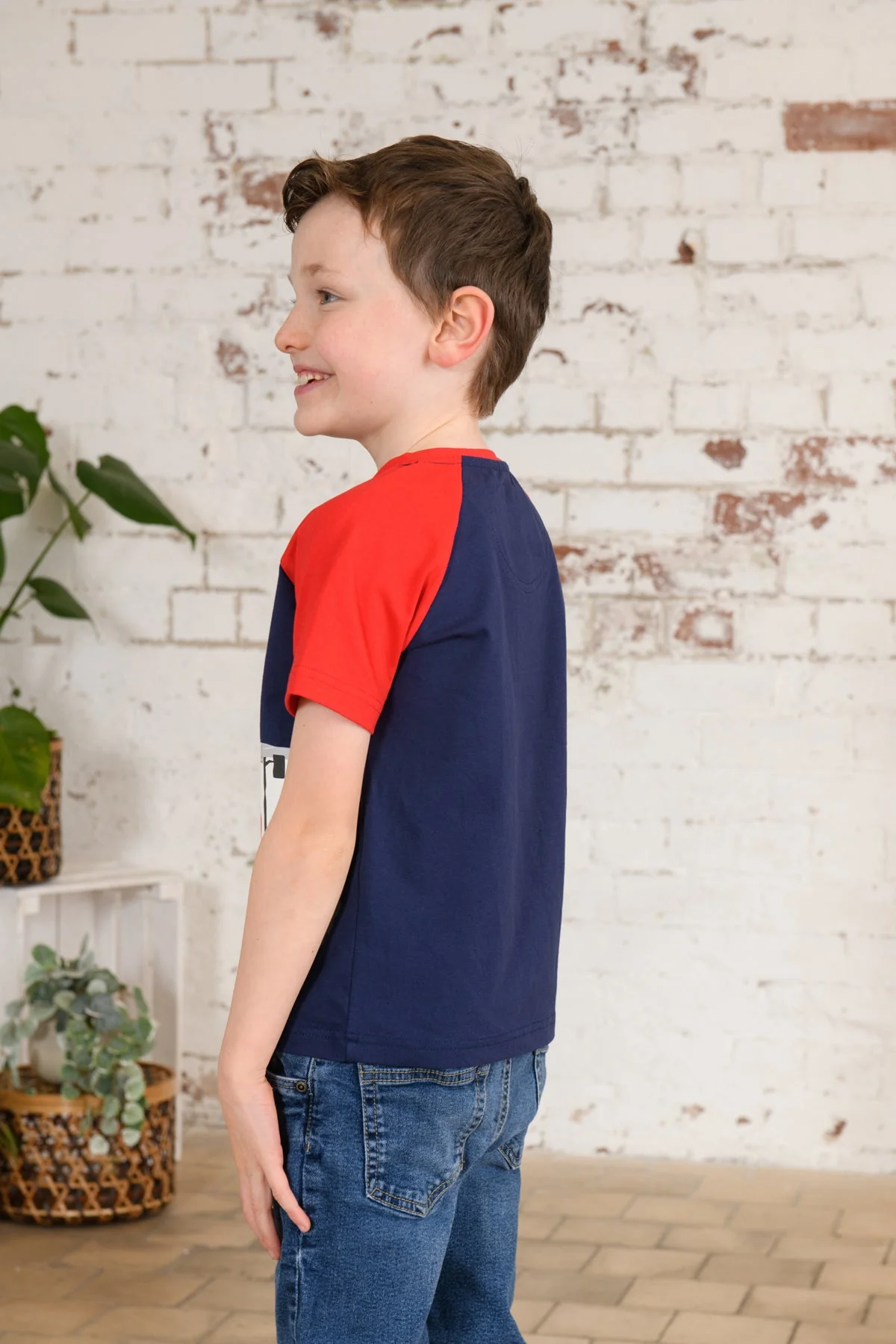 Mason Tee Shirt -  Red Front Loader - Image 4