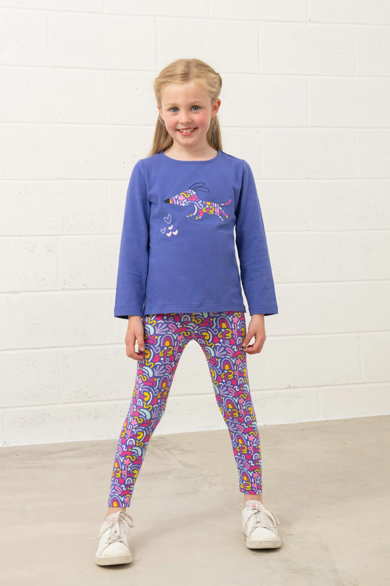 Mollie Leggings - Abstract Print - Image 3