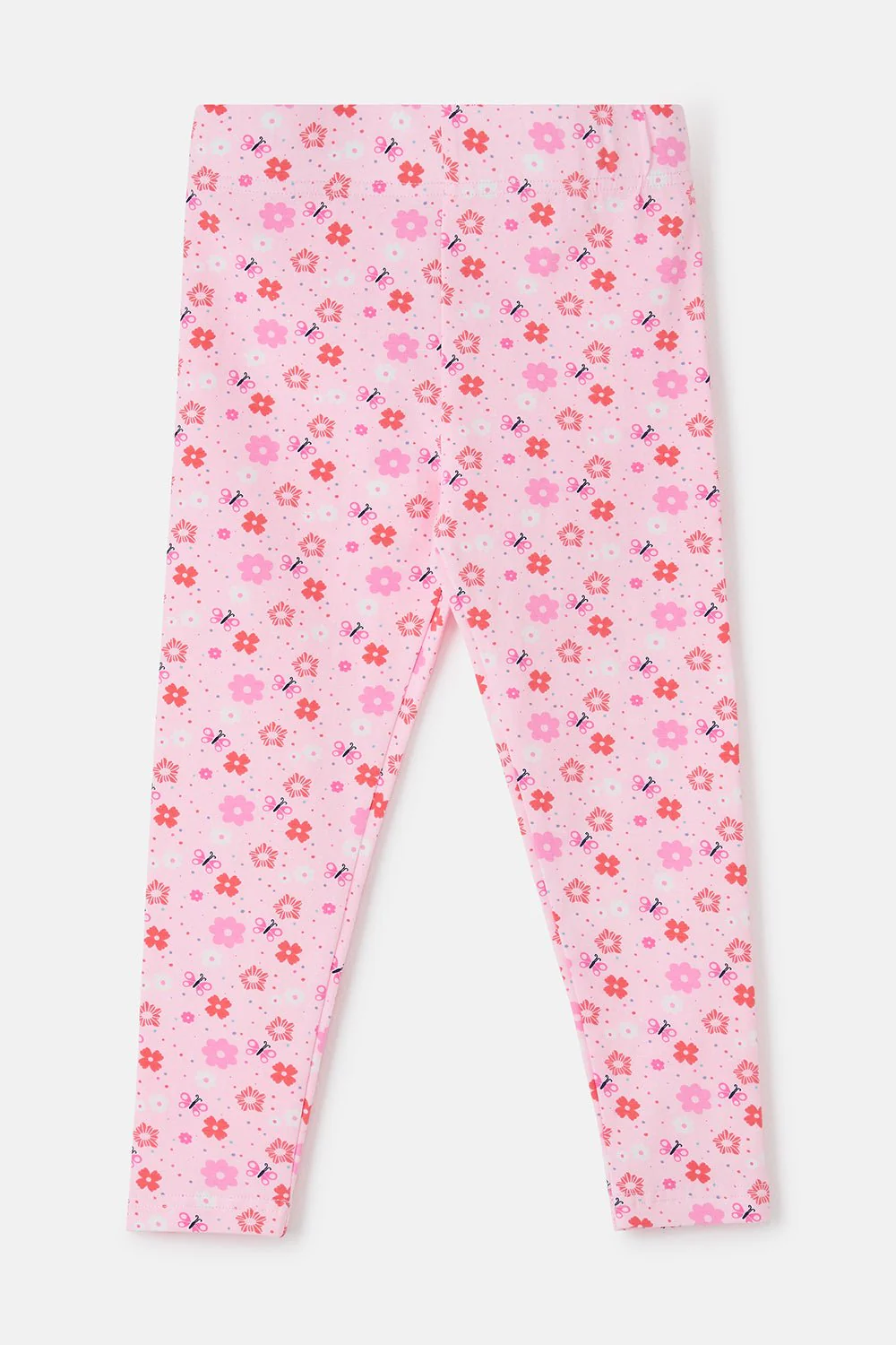 Mollie Leggings - Baby Pink Floral - Image 2