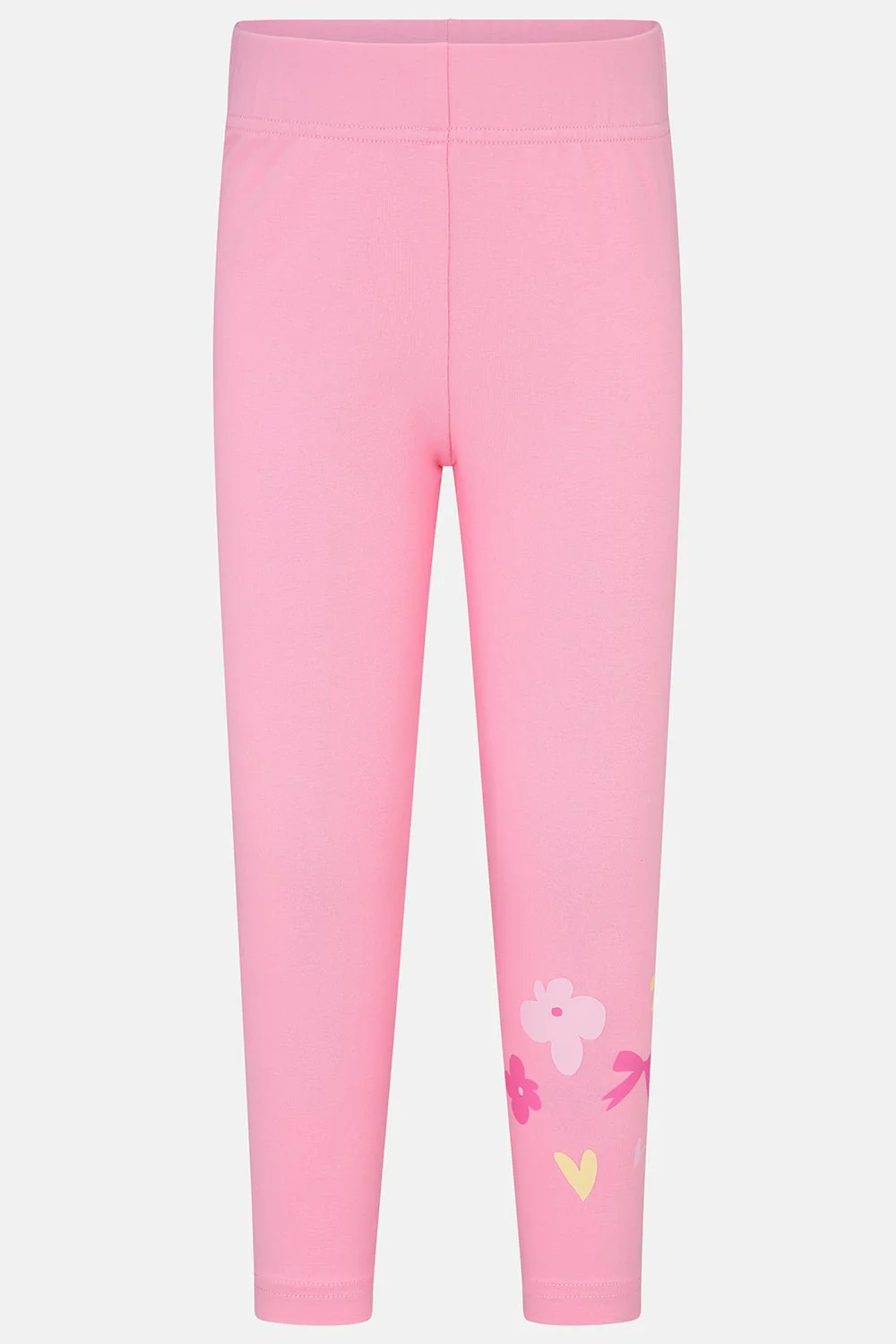 Mollie Leggings - Fluro Heart Bow - Image 2