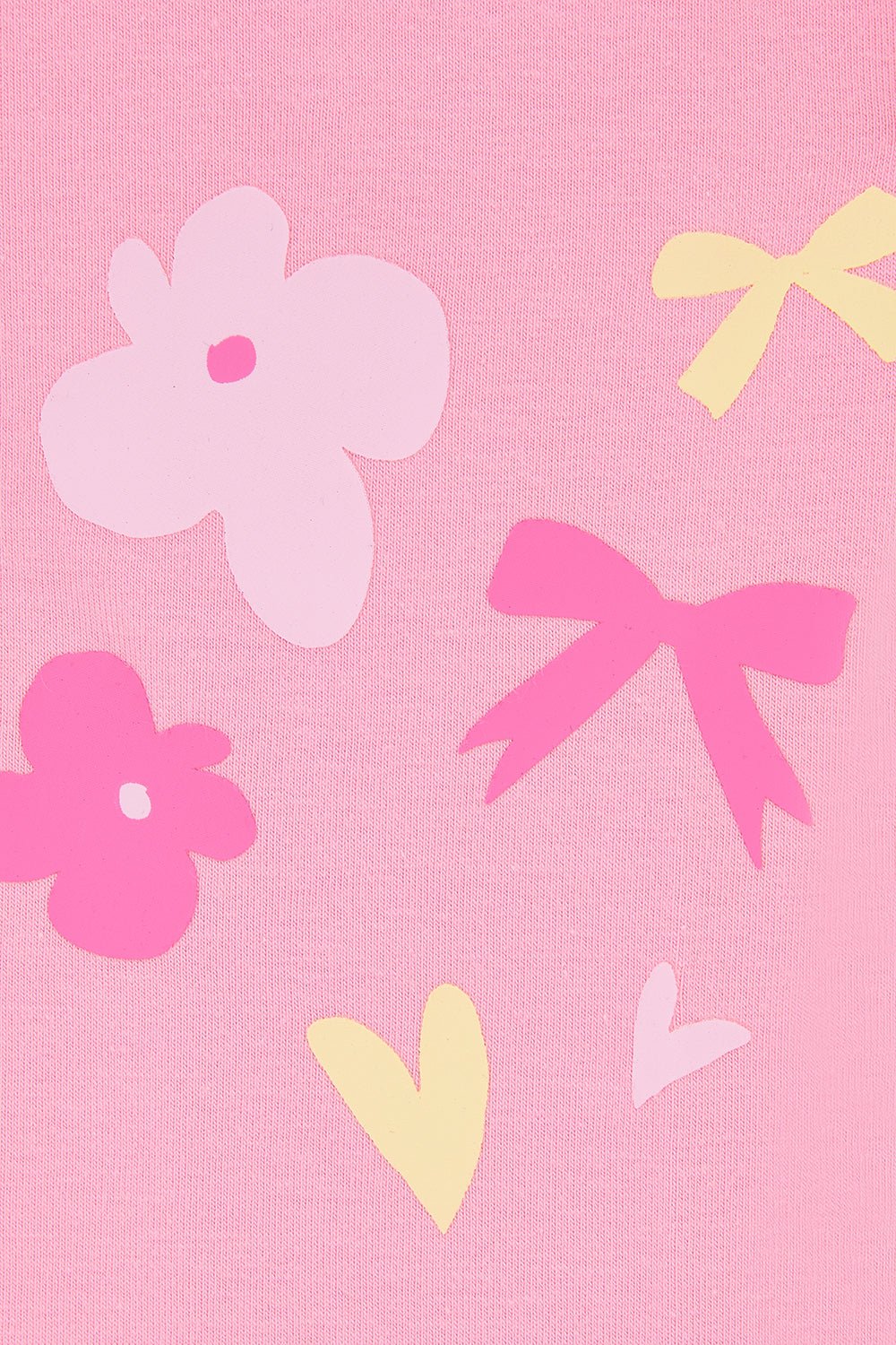 Mollie Leggings - Fluro Heart Bow - Image 4