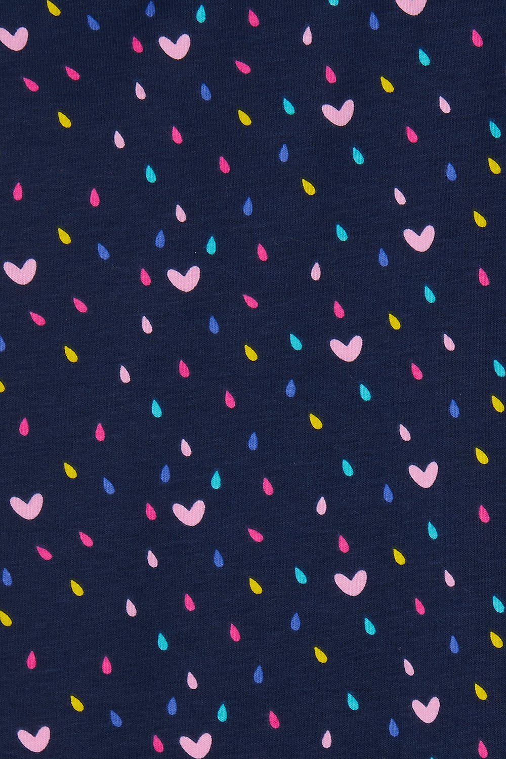 Mollie Leggings - Navy Heart Print - Image 4