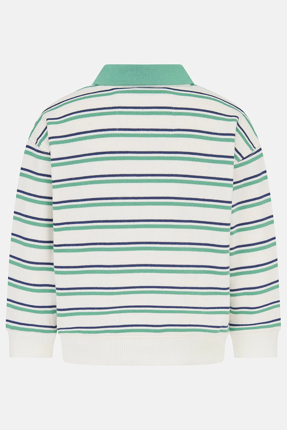 Myles Sweatshirt - Sea Green Navy Stripe - Image 6