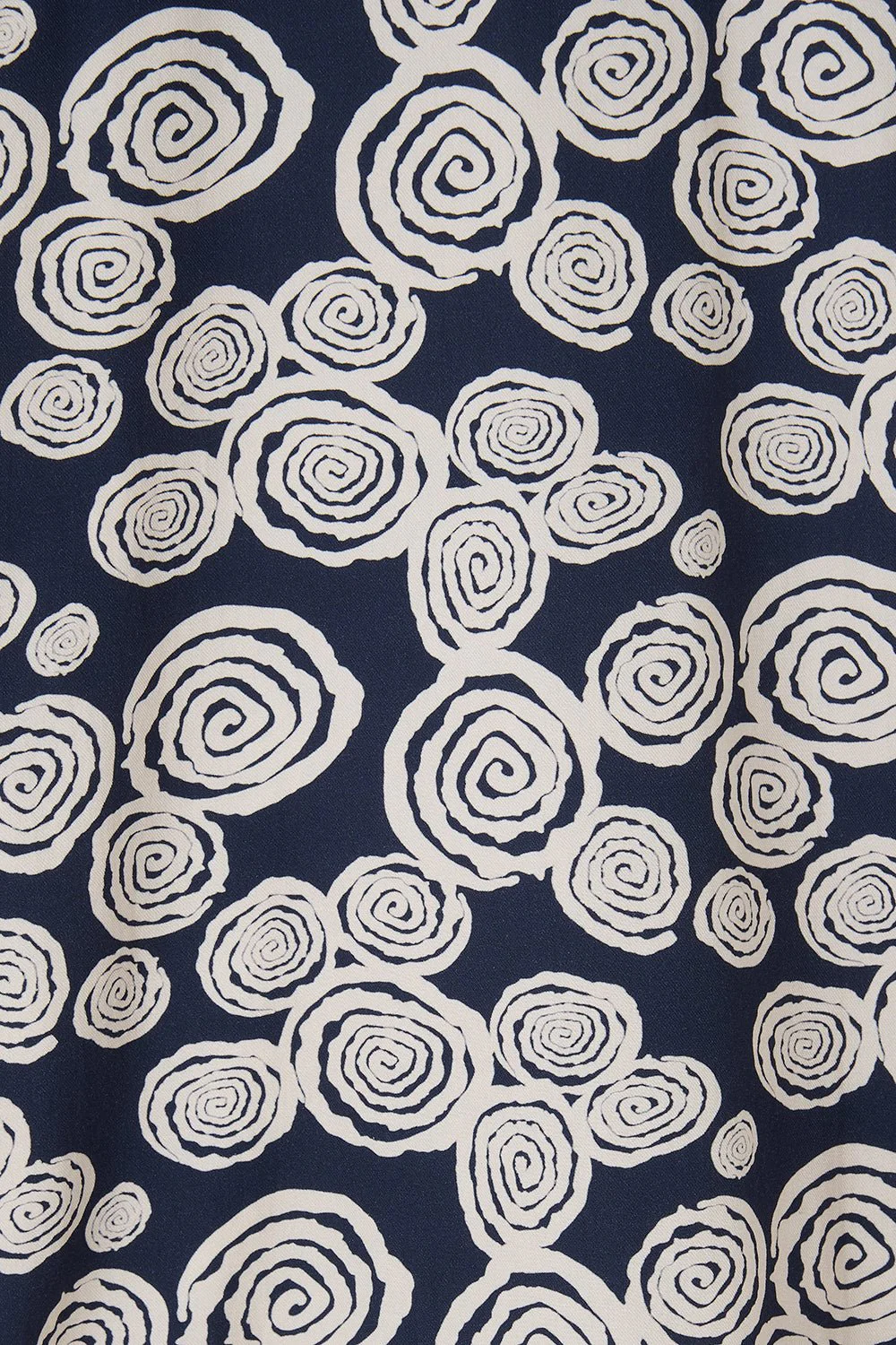 Nancy Dress - Navy Swirl - Image 10