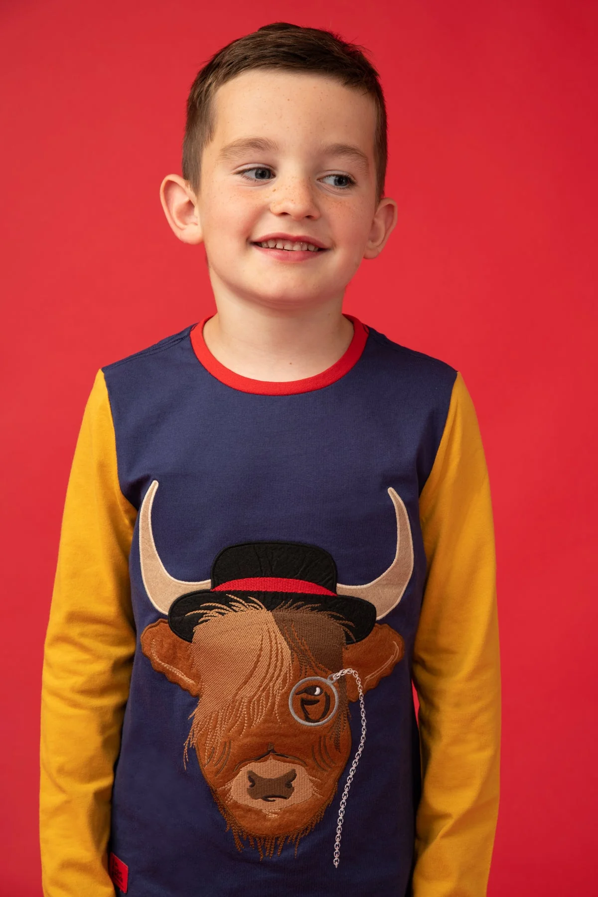 Oliver Top - Angus Highland Cow - Image 3