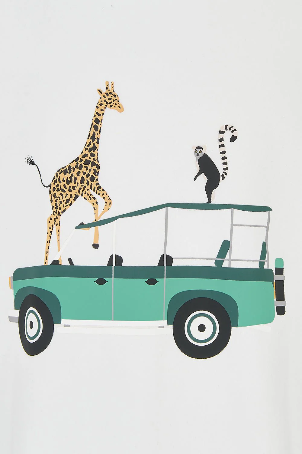 Oliver Short Sleeve Top - Animal Watch - Image 7
