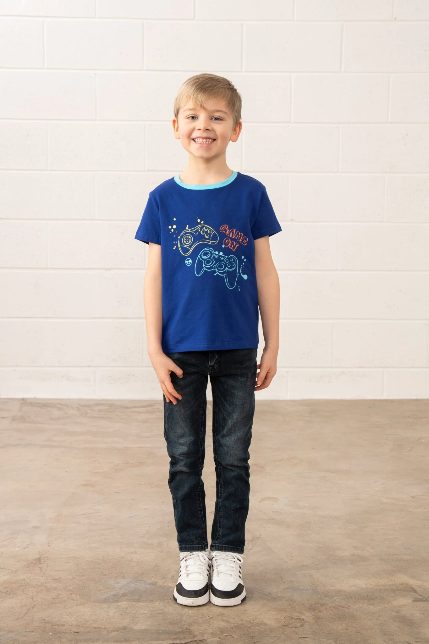 Oliver Short Sleeve Top - Gaming Print - Image 3