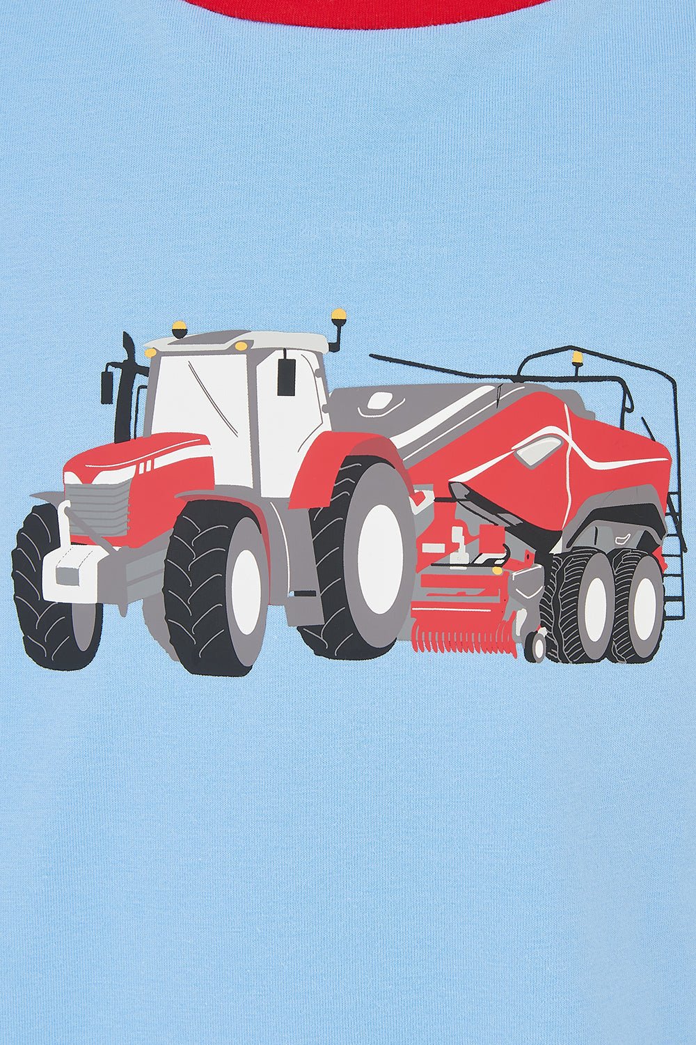 Oliver Short Sleeve Top - Red Tractor Baler - Image 3