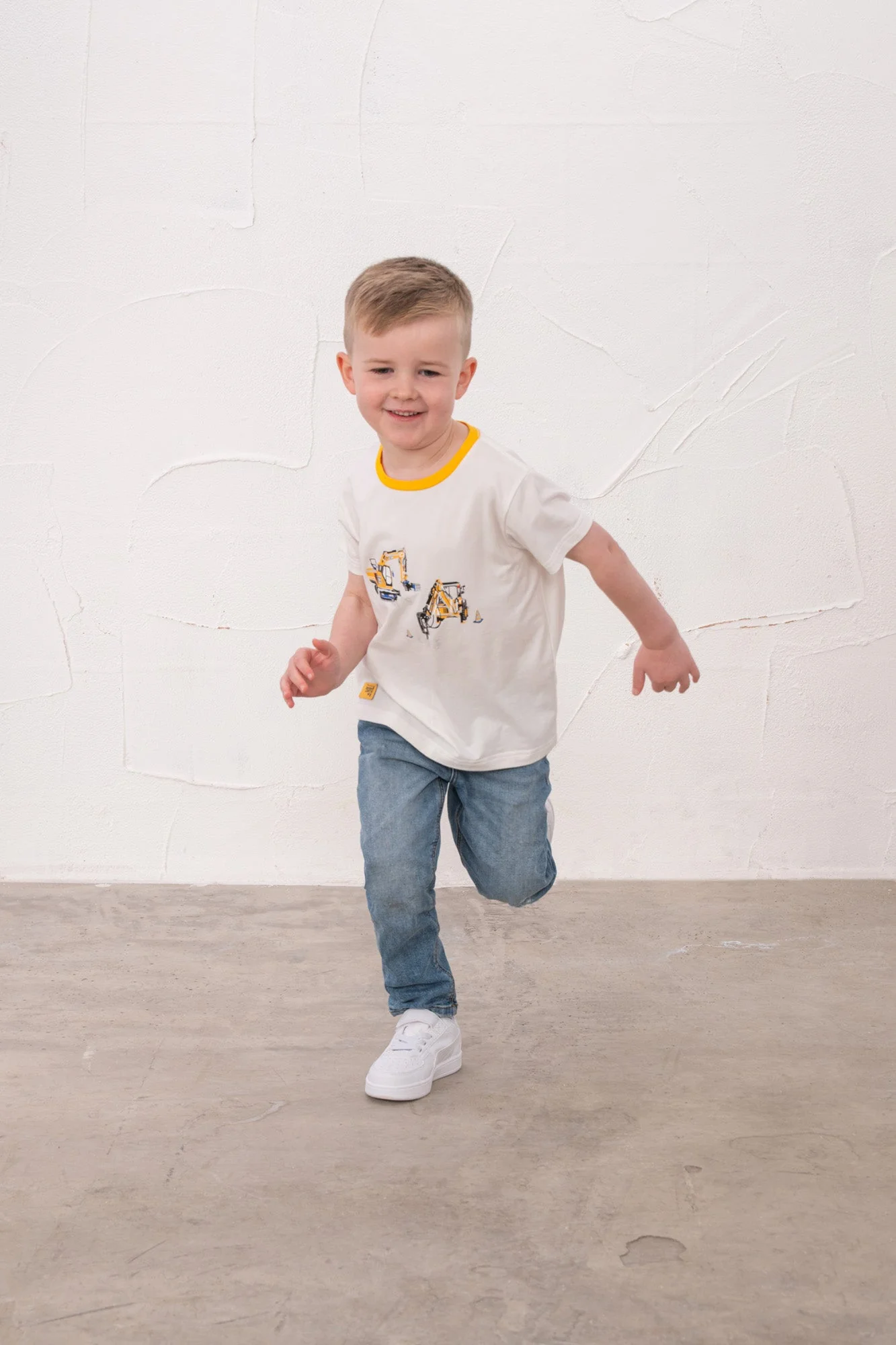 Oliver Short Sleeve Top - JCB Print - Image 4
