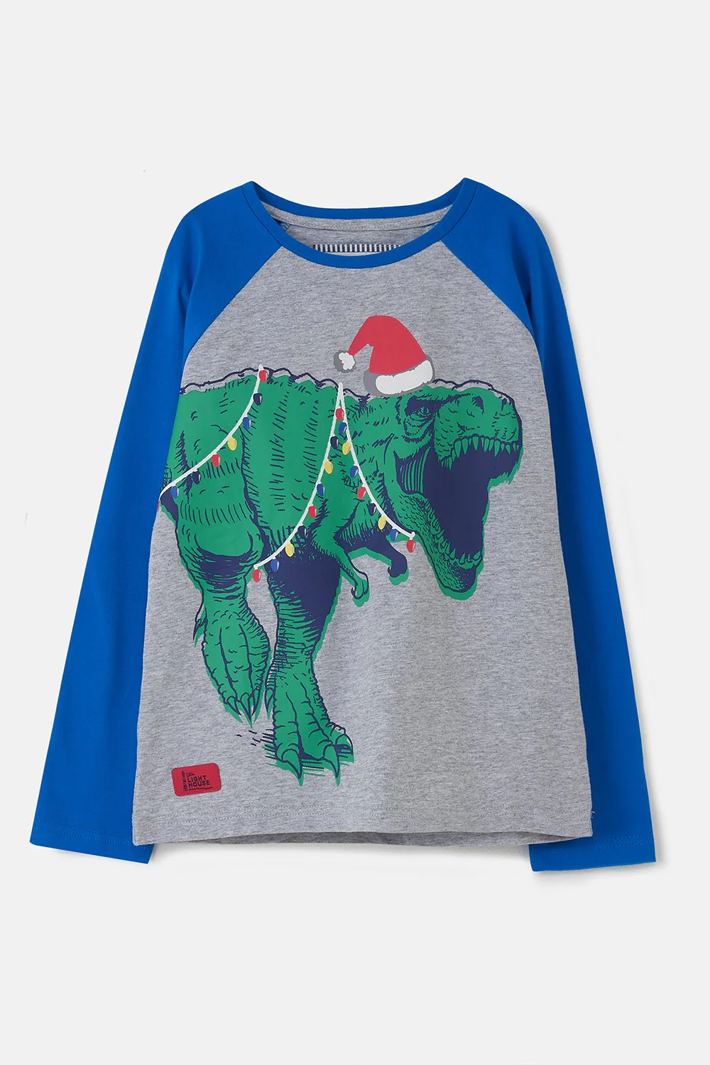 Oliver Top - Christmas Dino - Image 2