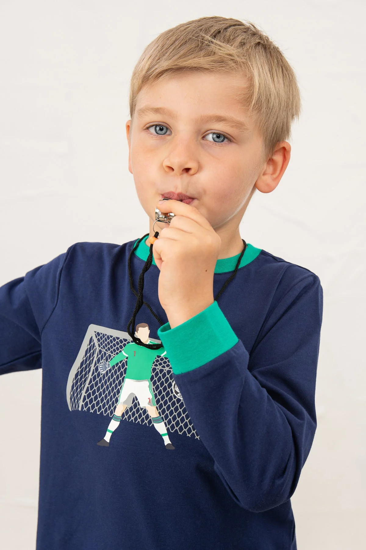 Oliver Top - Football Print - Image 10