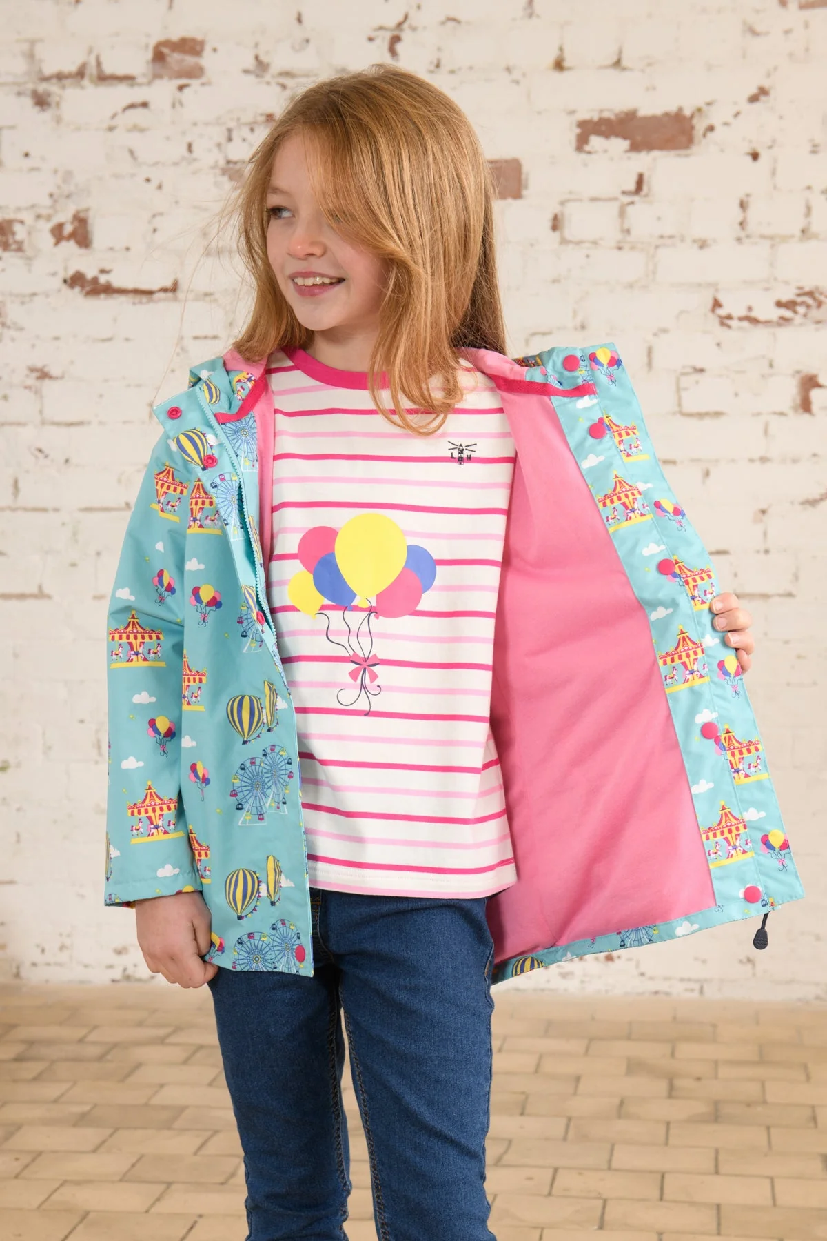 Olivia Jacket - Carnival Print - Image 10