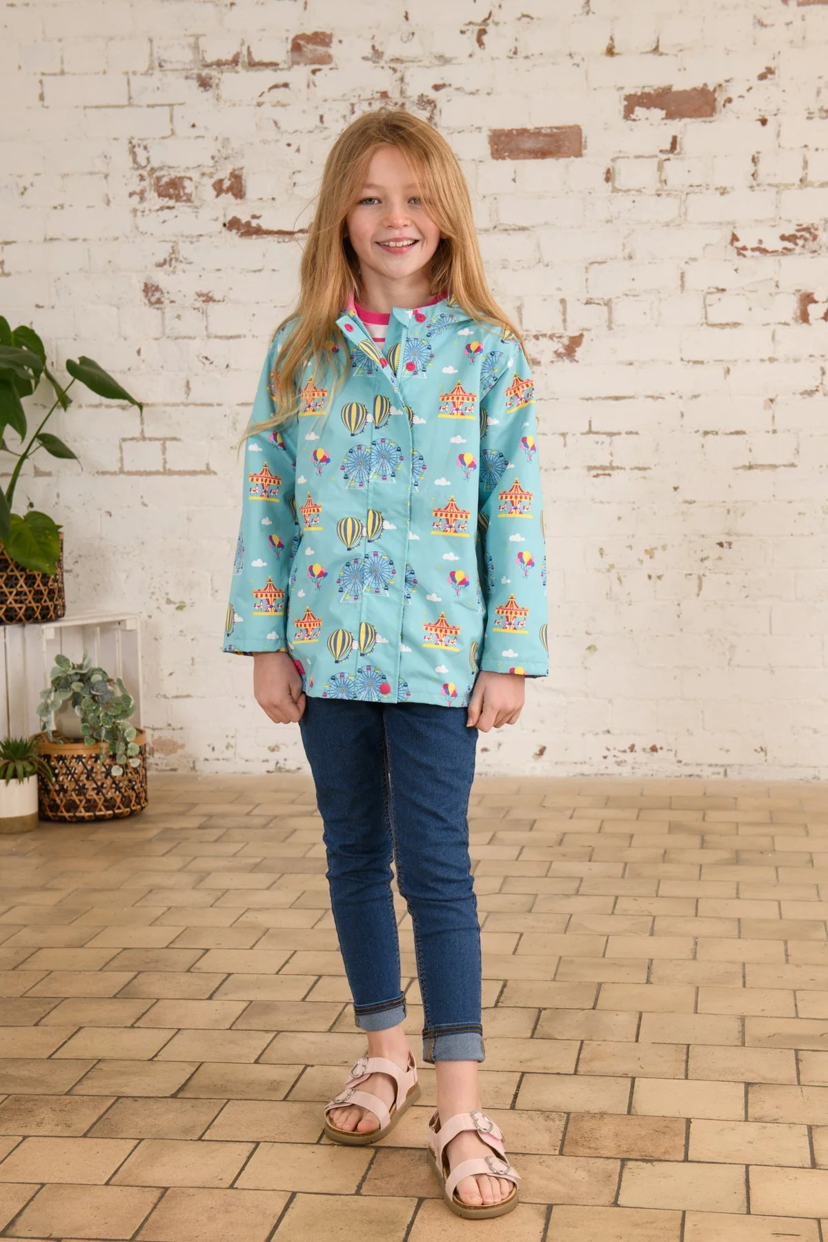 Olivia Jacket - Carnival Print - Image 3