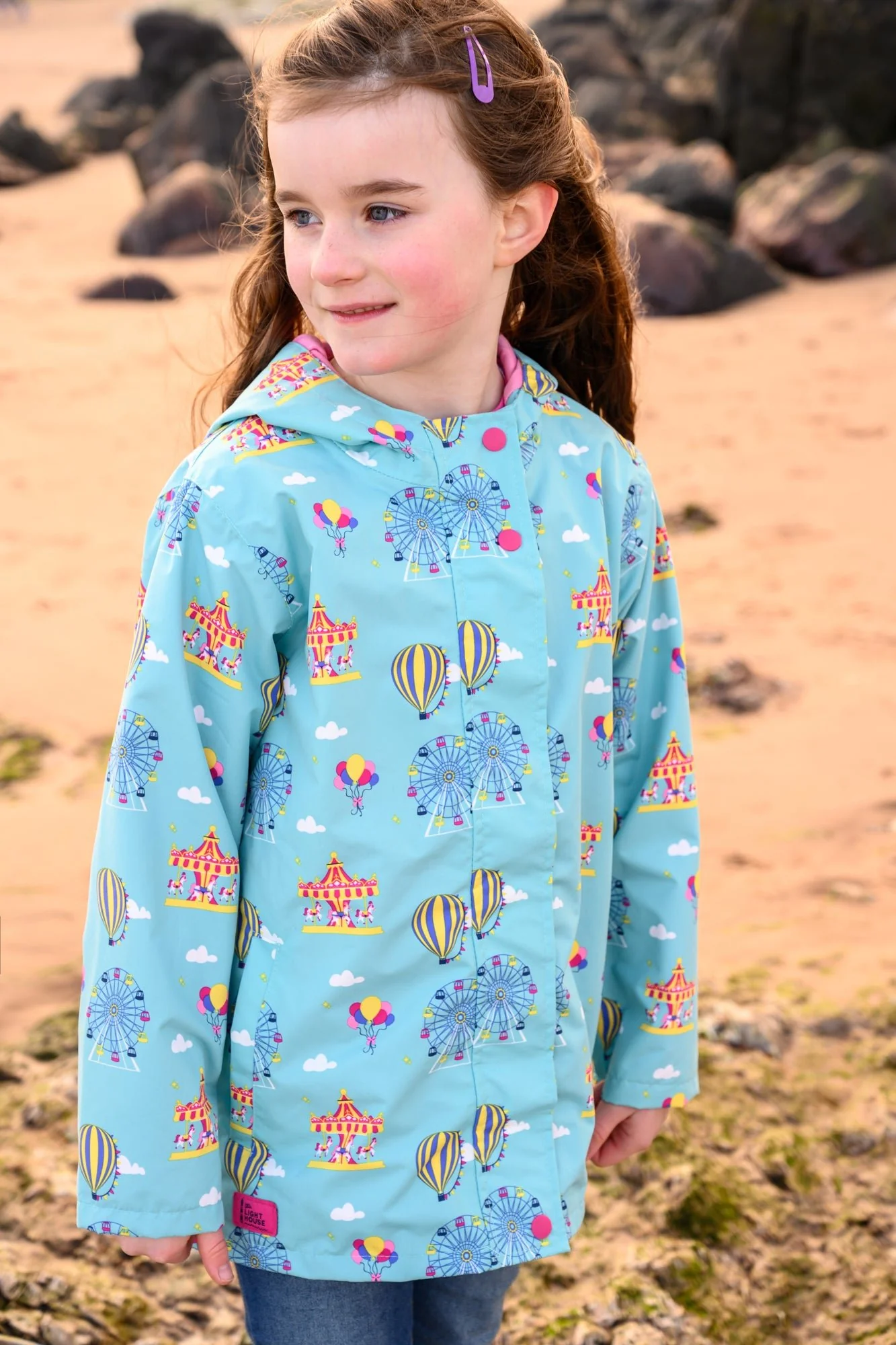 Olivia Jacket - Carnival Print - Image 4