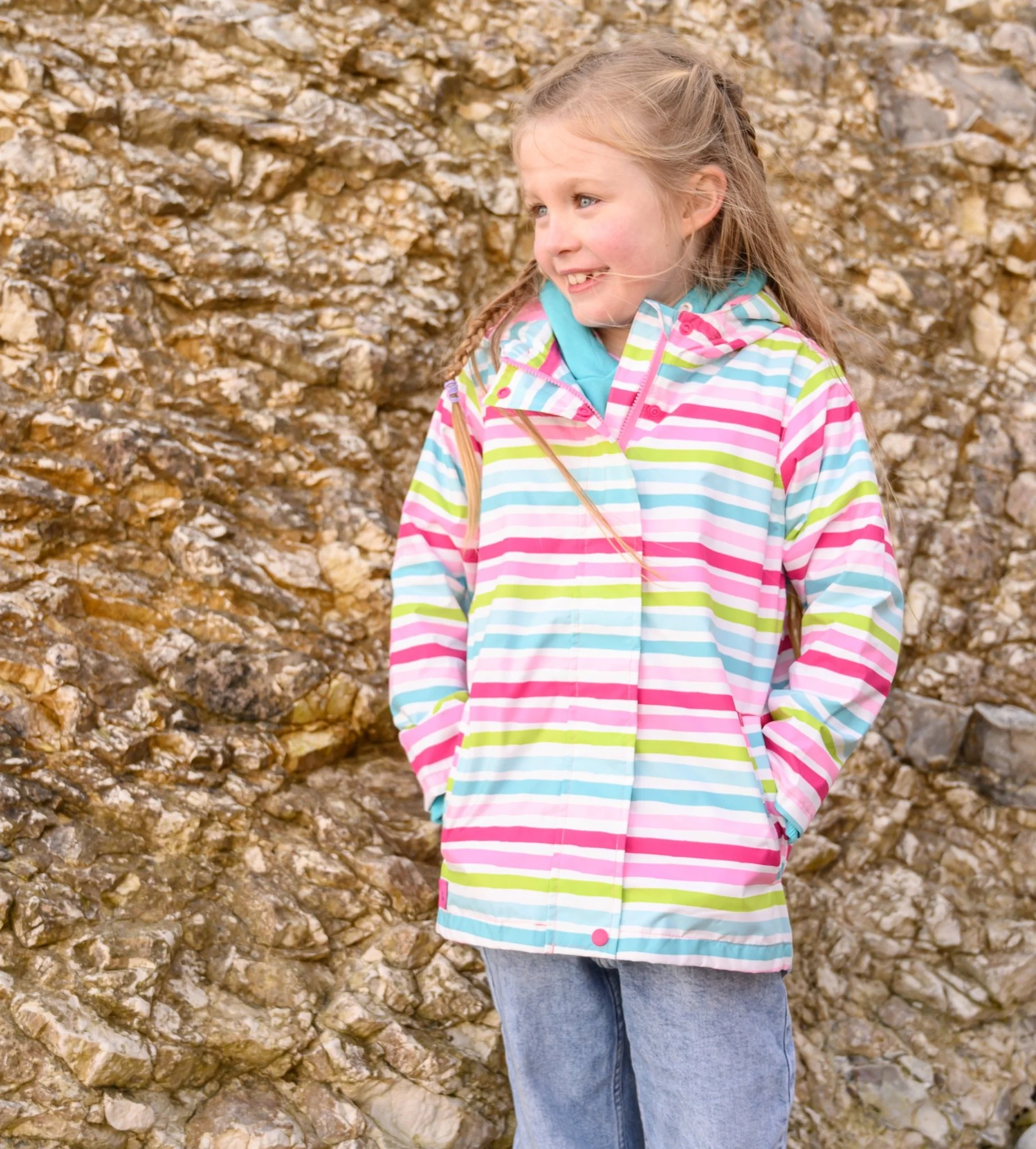 Olivia Jacket - Multi Stripe - Image 11