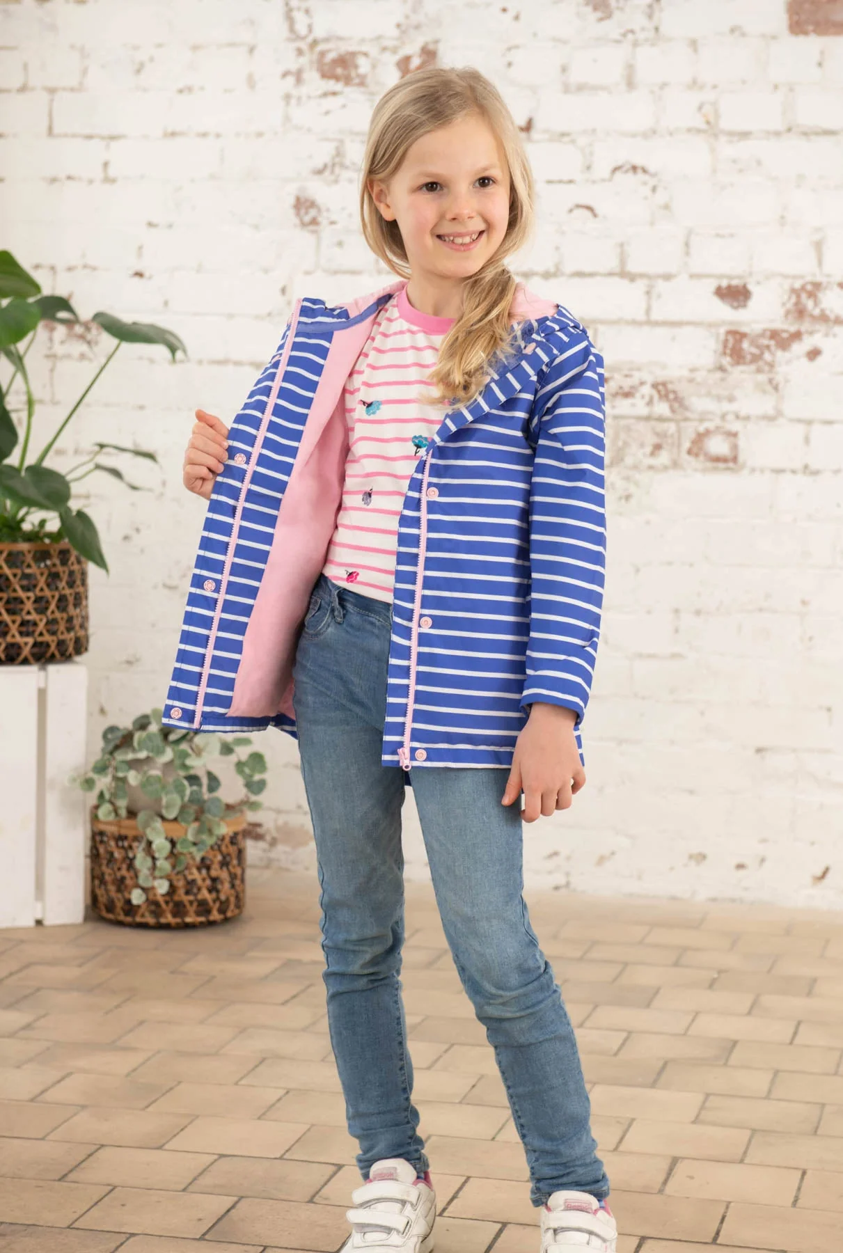 Olivia Jacket - Parma Stripe - Image 6