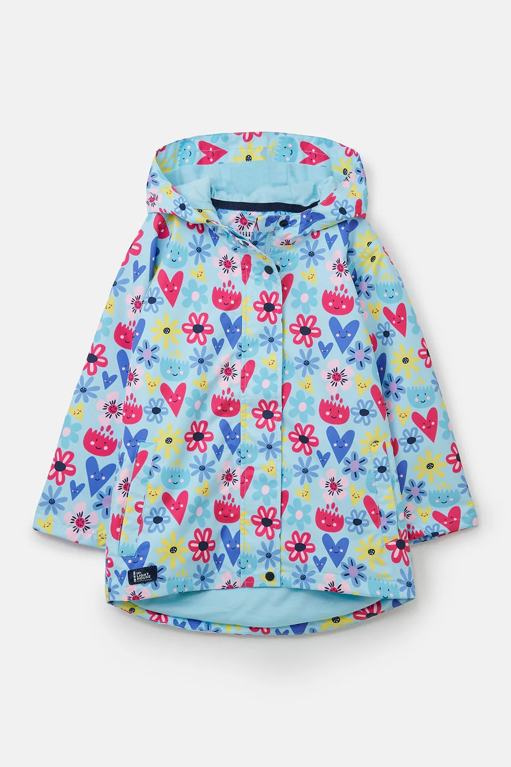 Olivia Jacket - Soft Turquoise Flower - Image 3