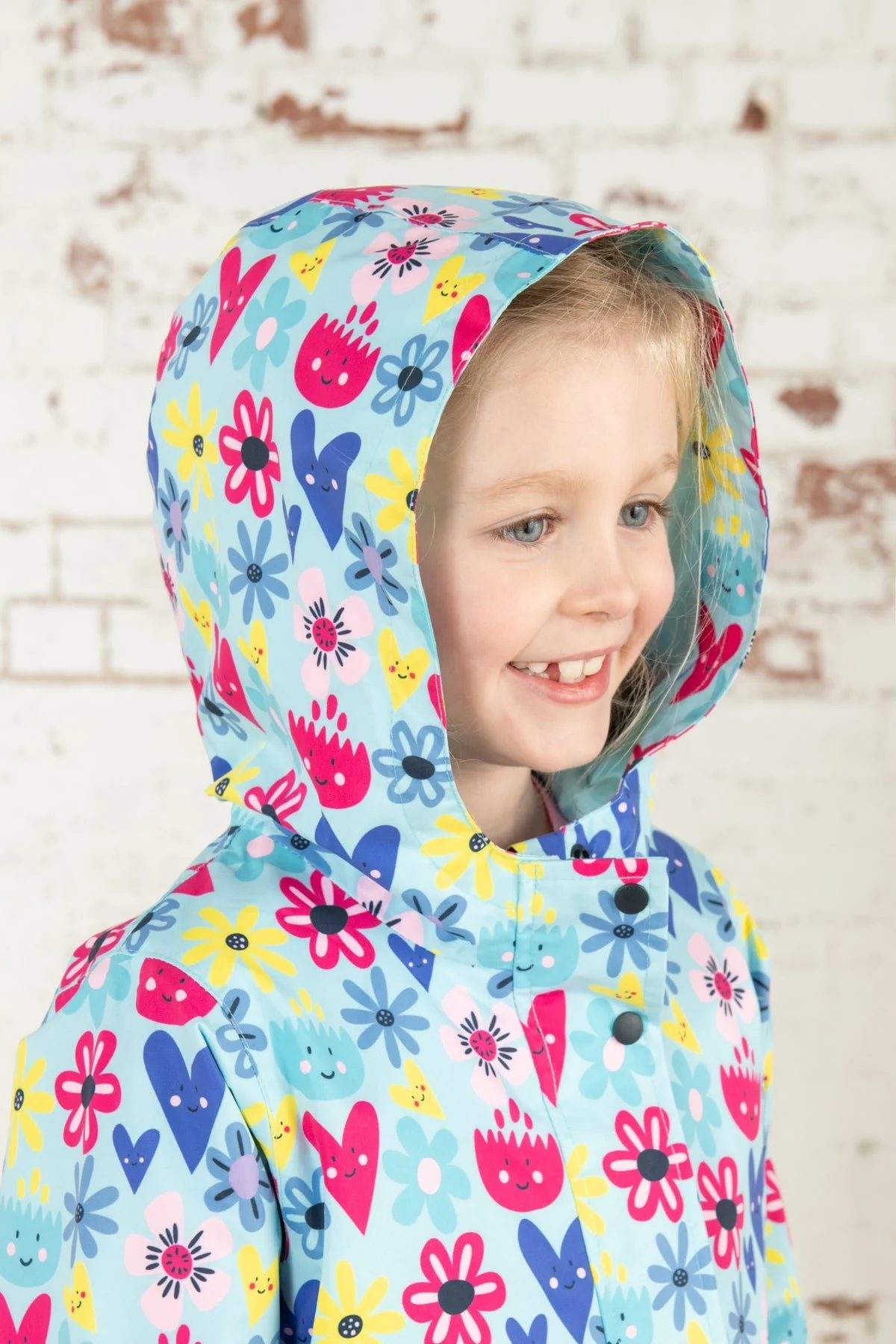 Olivia Jacket - Soft Turquoise Flower - Image 6