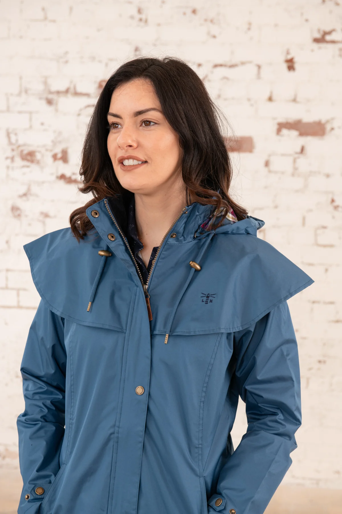 Outback Full Length Waterproof Raincoat - Deep Sea - Image 10