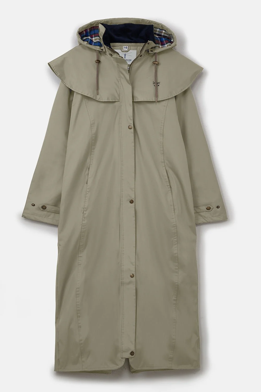 Outback Full Length Waterproof Raincoat - Fawn - Image 2