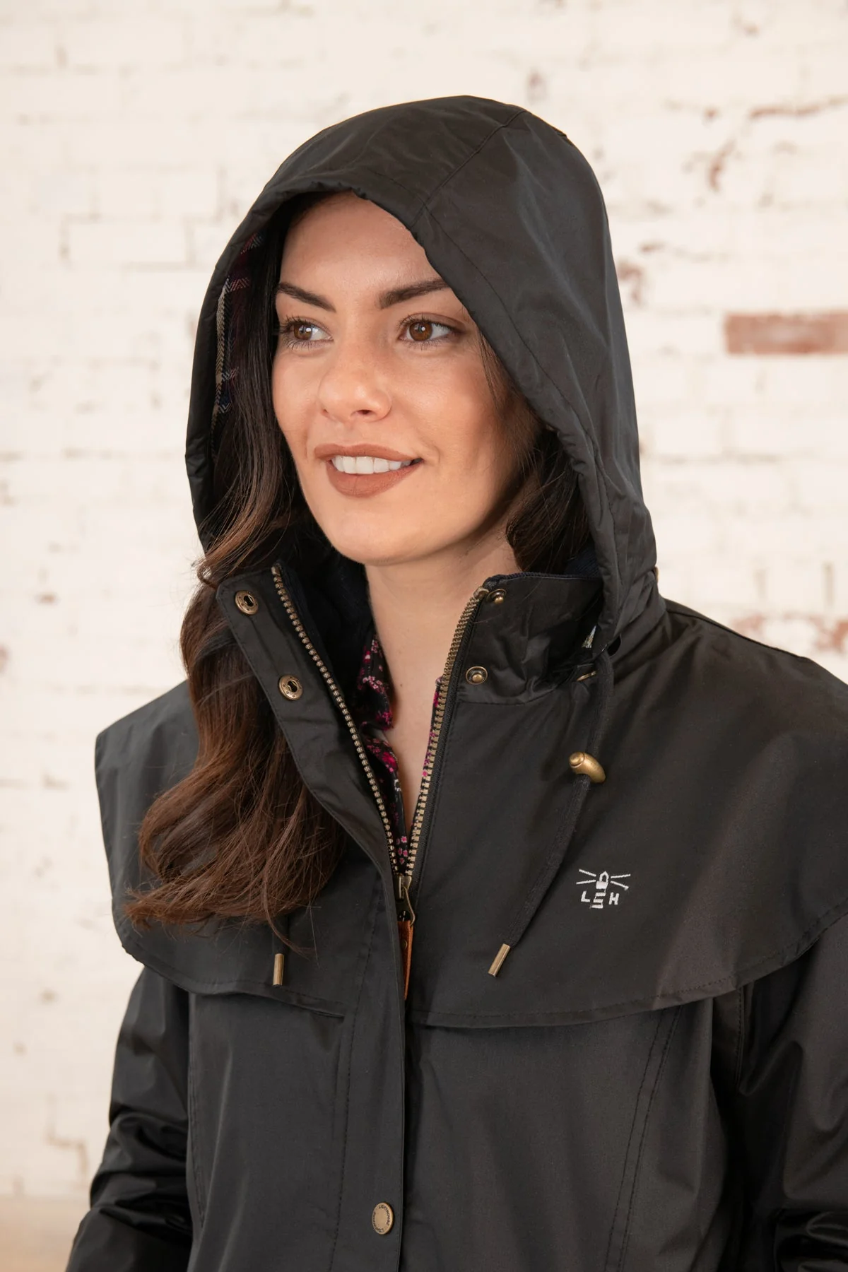 Outback Full Length Waterproof Raincoat - Black - Image 3