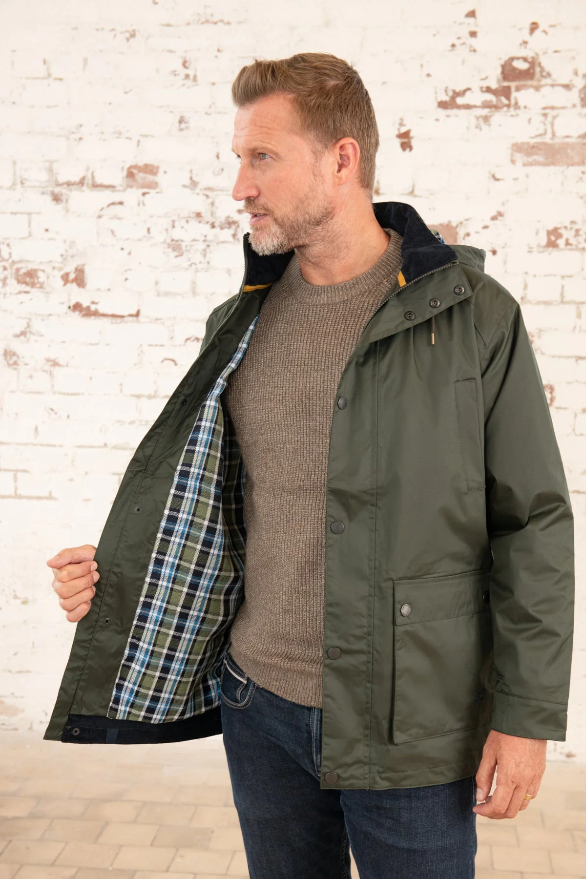 Oxford Raincoat - Hunter Green - Image 10