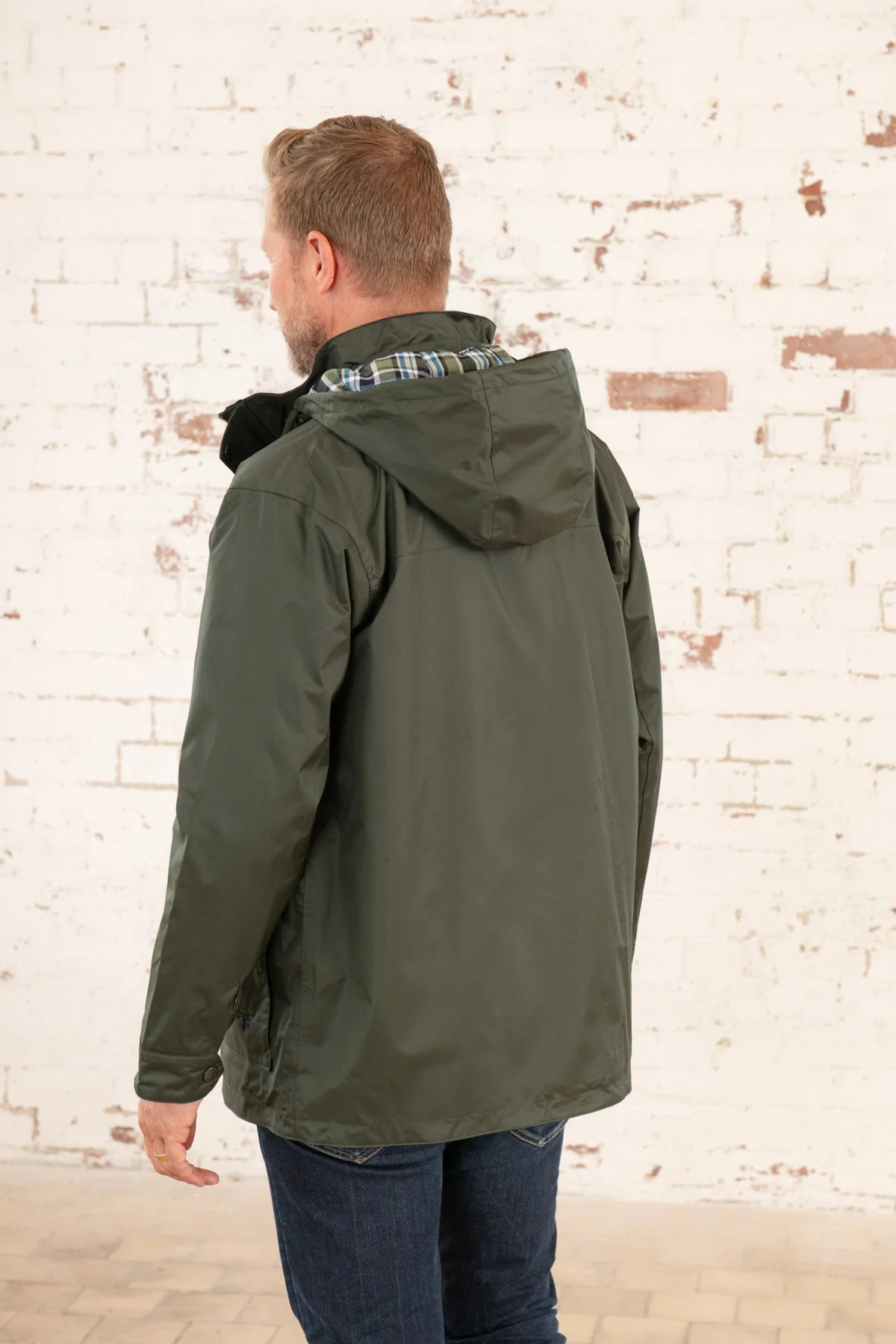 Oxford Raincoat - Hunter Green - Image 11