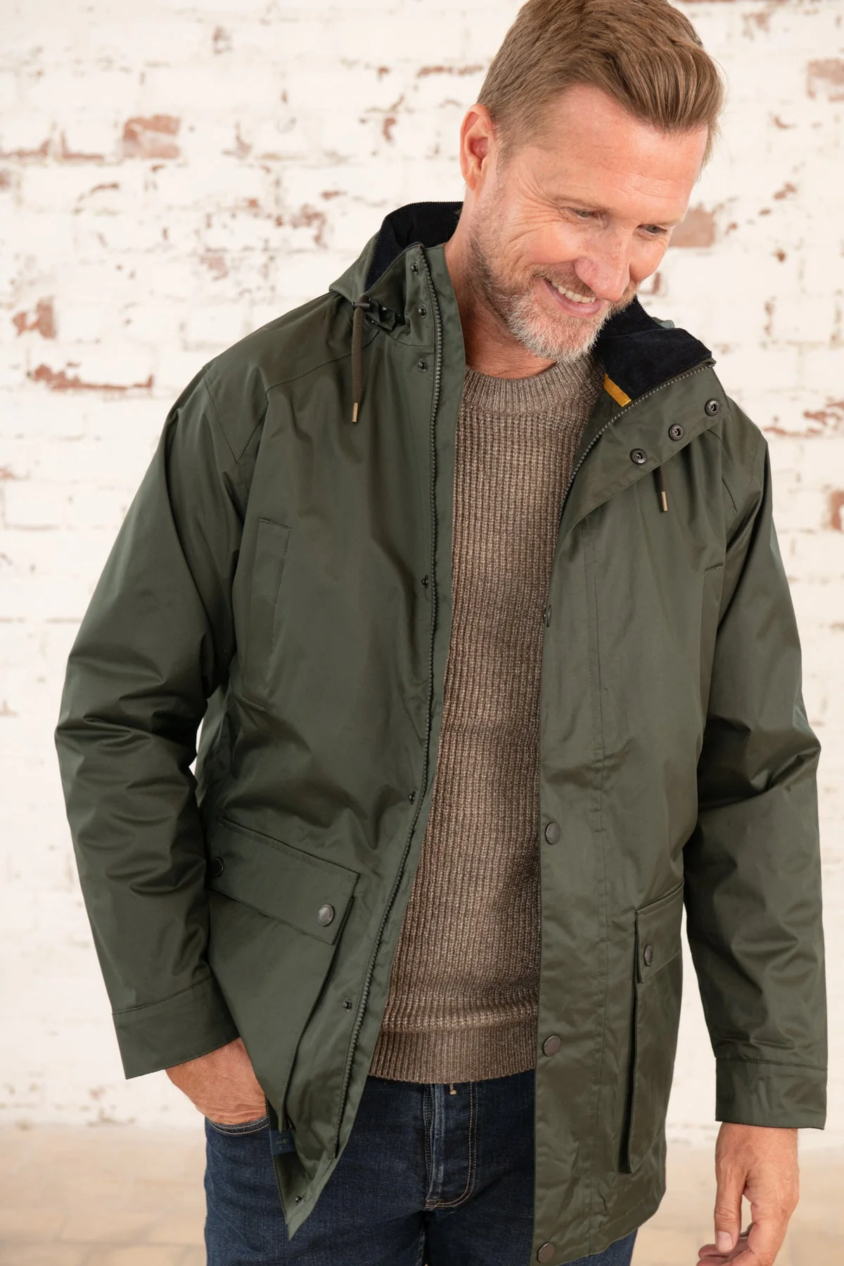 Oxford Raincoat - Hunter Green - Image 14